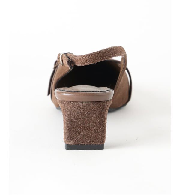 U by SPICK&SPAN「《予約》【KOMOREBI MUSEUM/コモレビミュージアム】 スエードストラップヒール」|その他|