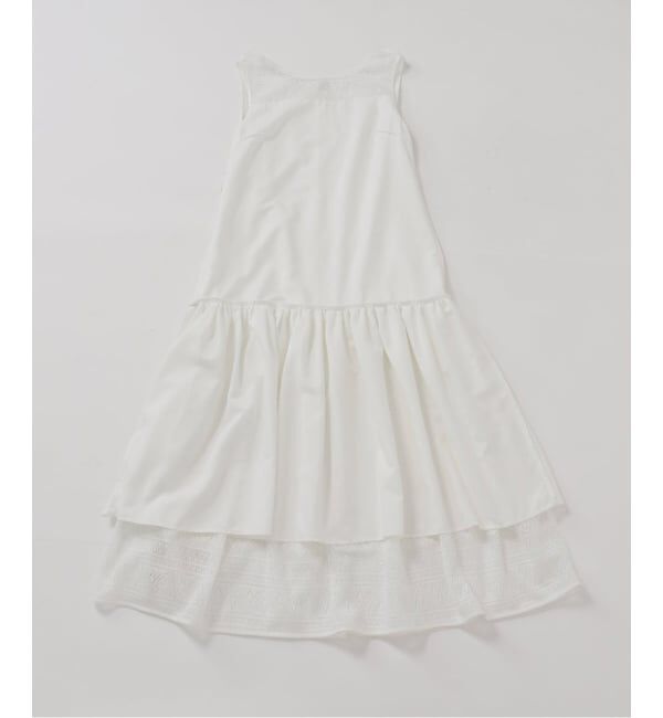  「《追加》【洗える】レースティアードワンピース」|ワンピース|