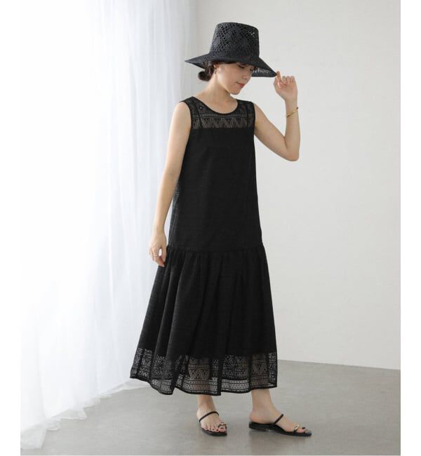  「《追加》【洗える】レースティアードワンピース」|ワンピース|