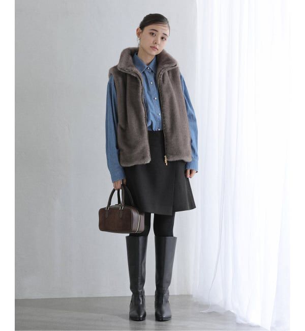  「【洗える】ミニスカート」|スカート|