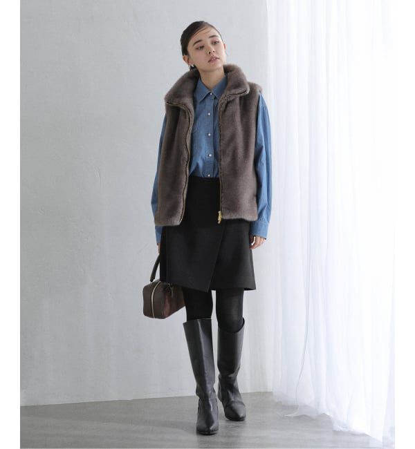  「【洗える】ミニスカート」|スカート|