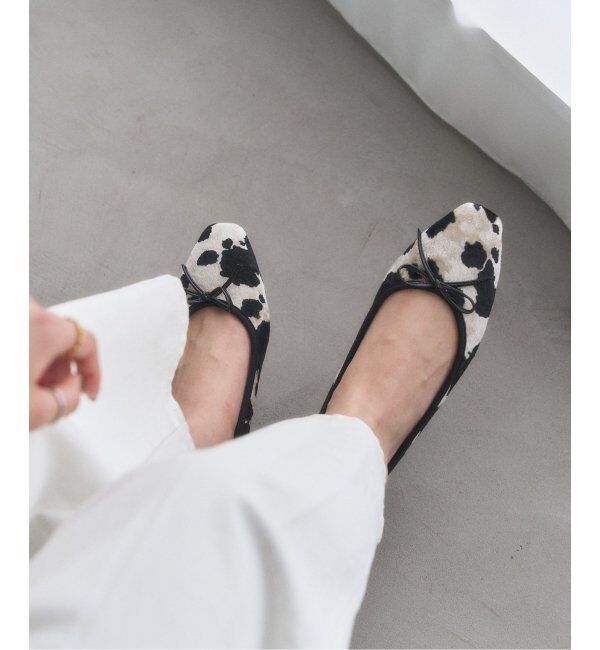  「《追加2》フレンチスクエアバレエ」|バレエシューズ|ベージュ B