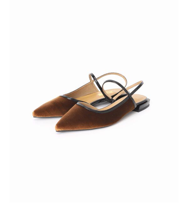 GRISE「GRISEポインテッドストラップスリングバック」|その他|