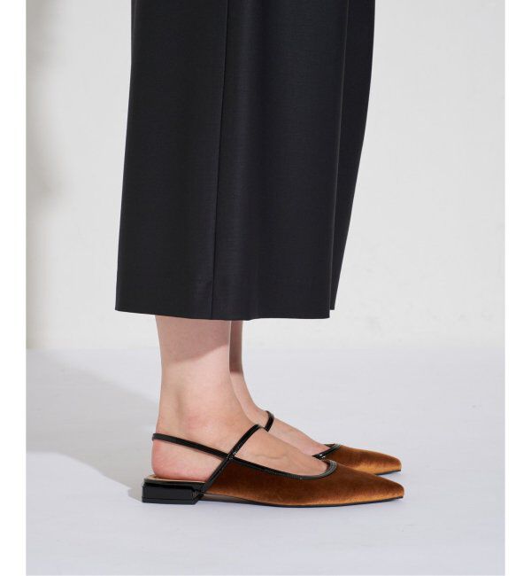 GRISE「GRISEポインテッドストラップスリングバック」|その他|