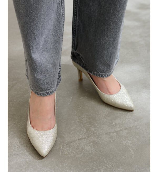  「≪追加≫7cmグリッタープレーンパンプス」|パンプス|