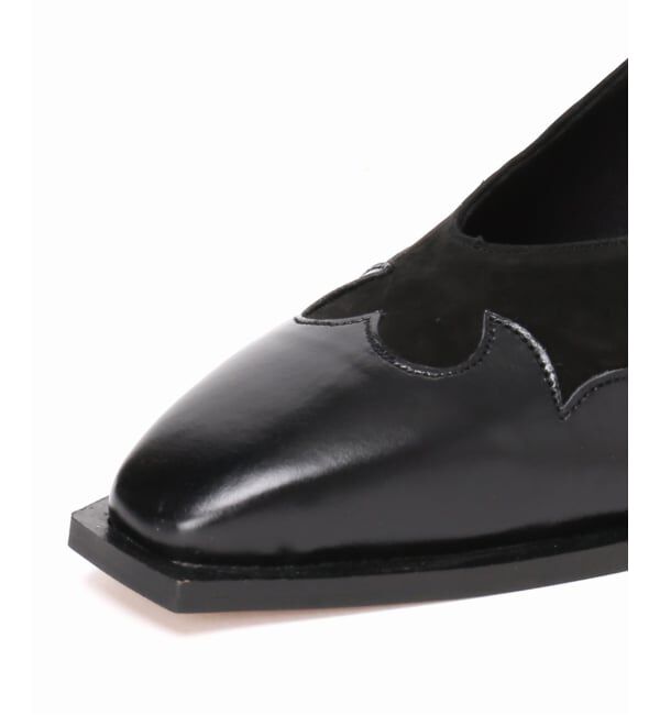 GRISE「GRISE LEATHER WESTERN メリージェーン」|パンプス|