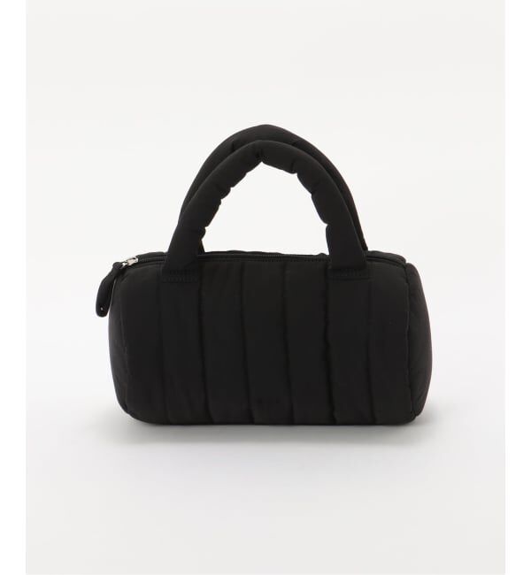 GRISE「ROHSEOUL/ローソウル Cylinder padding tote」|トートバッグ|ブラック
