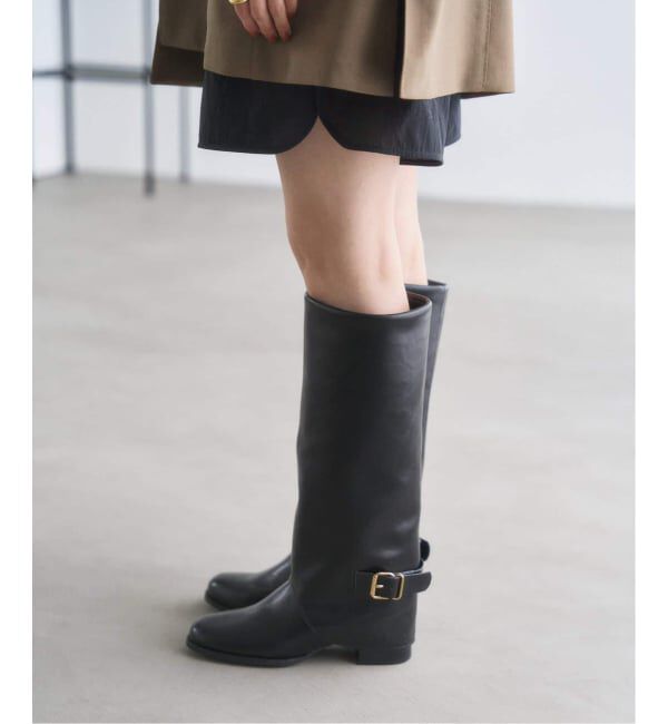  「《追加予約》5cmワイドシャフトカバーブーツ」|ロングブーツ|