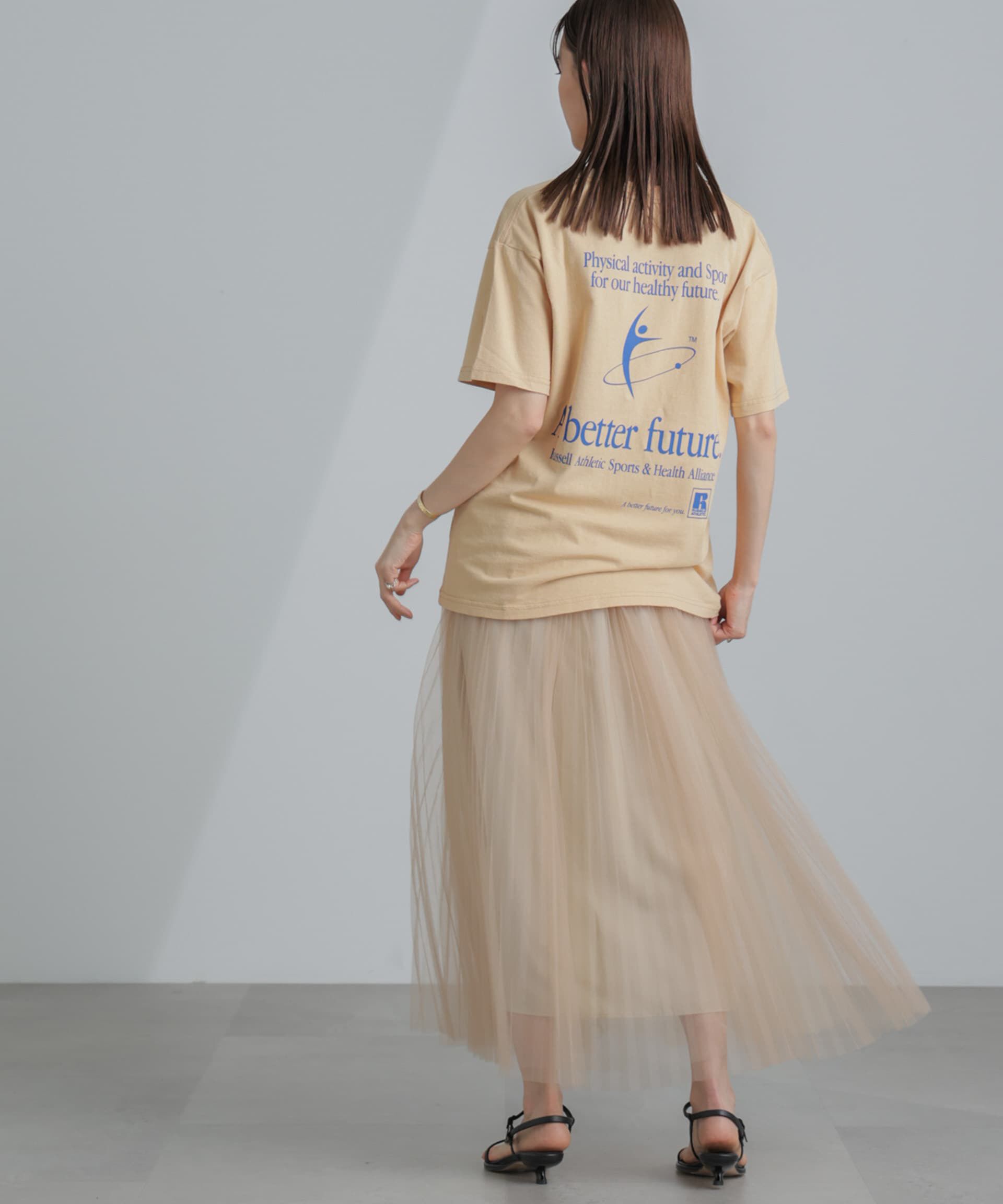 nano･universe「プリーツチュールスカート」|スカート|