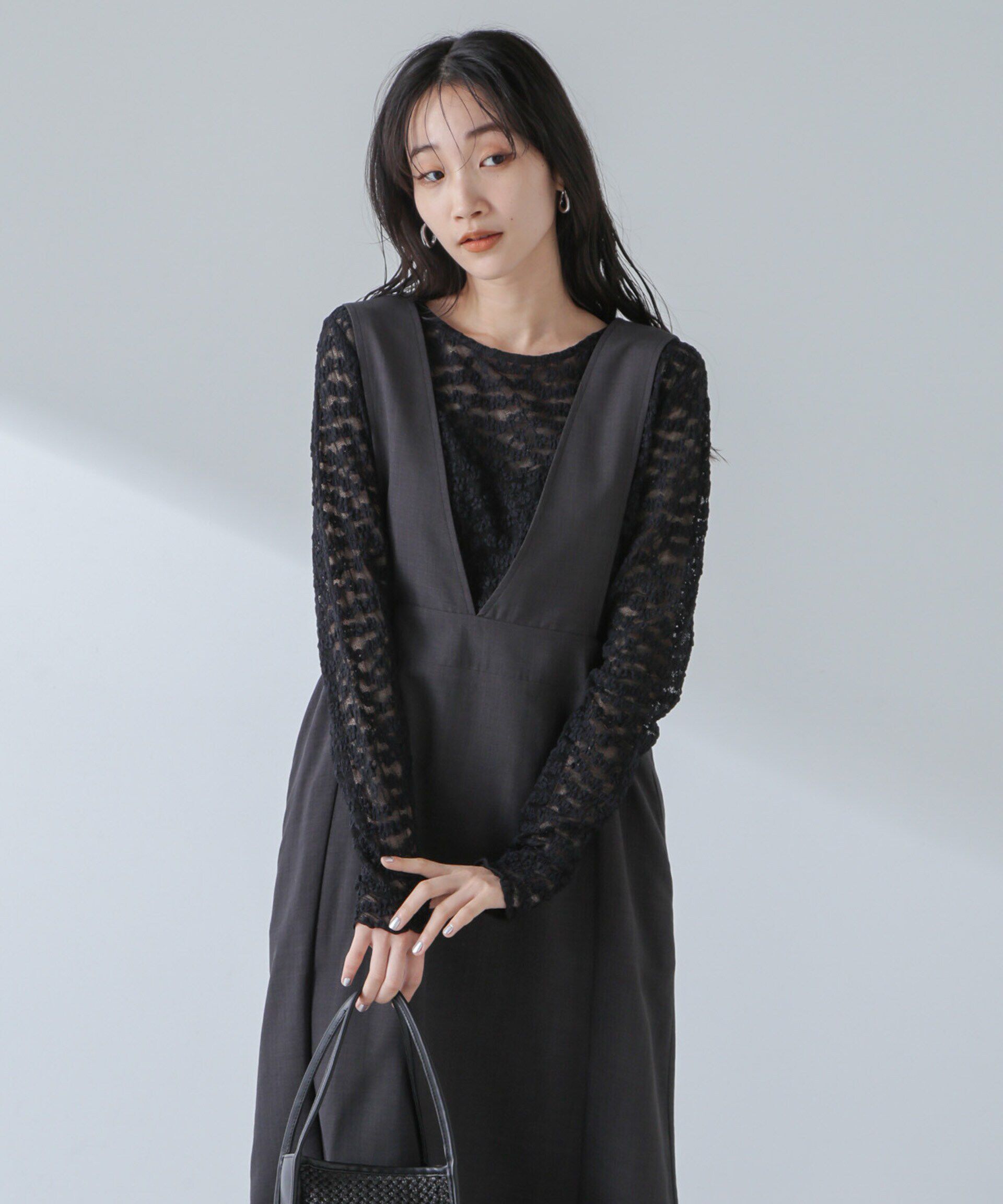 nano･universe「フラワーシアーカットトップス」|Tシャツ・カットソー|