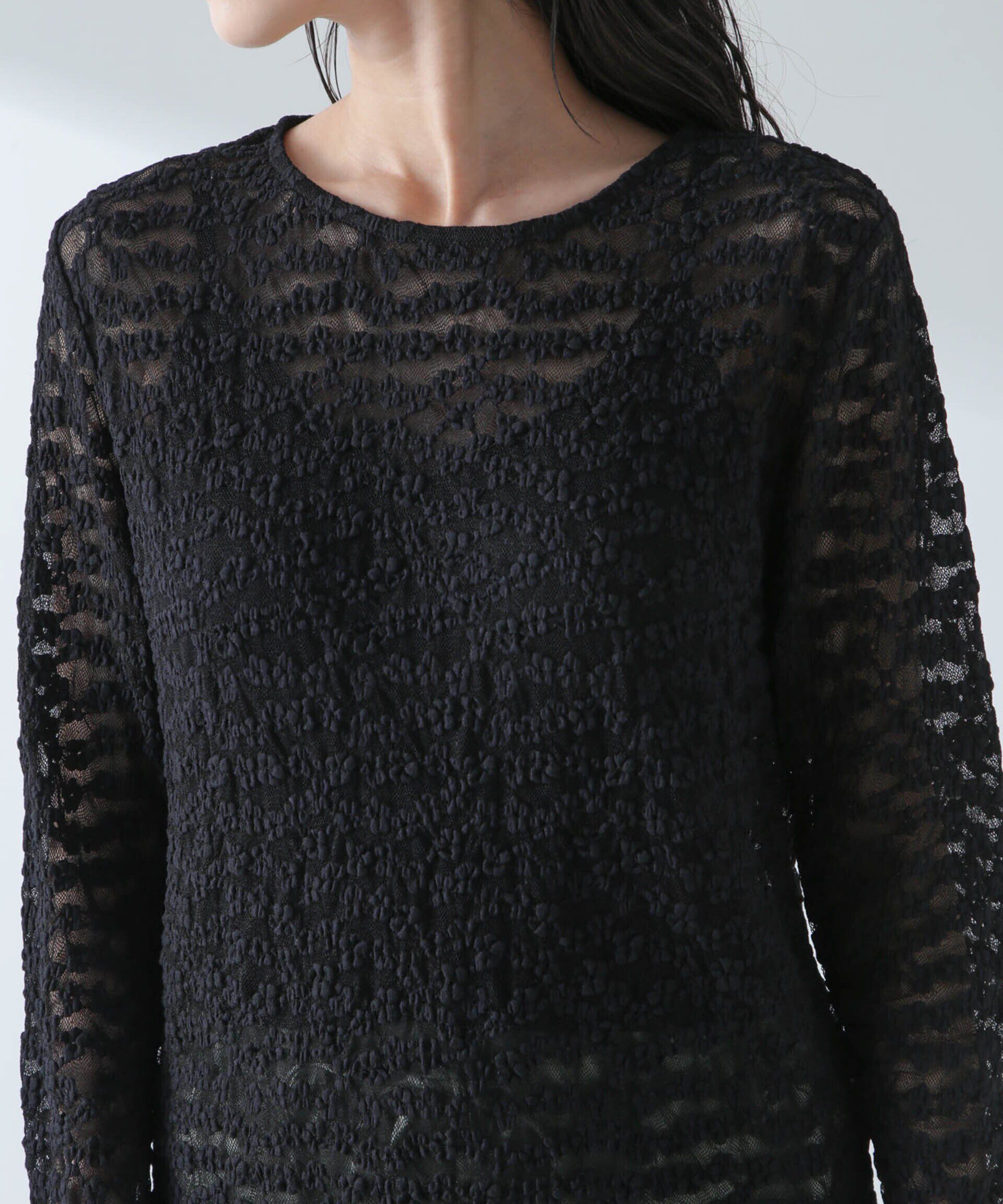 nano･universe「フラワーシアーカットトップス」|Tシャツ・カットソー|