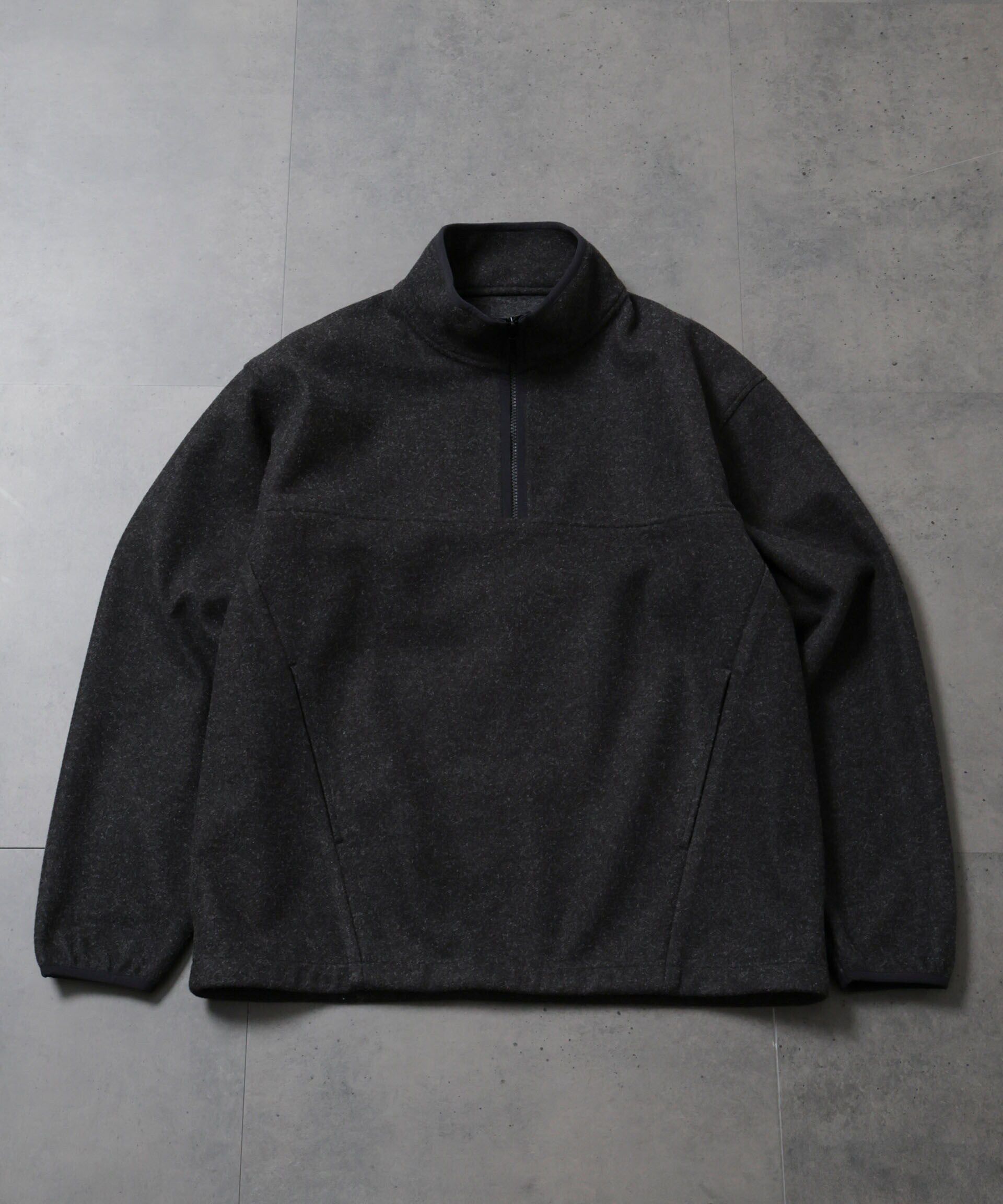 nano･universe「HOTEL PALACE(ｵﾃﾙﾊﾟﾗｽ)ｱｽﾚﾁｯｸｼﾞｯﾌﾟｱｯﾌﾟﾌﾟﾙｵｰﾊ  」|Tシャツ・カットソー|チャコール3