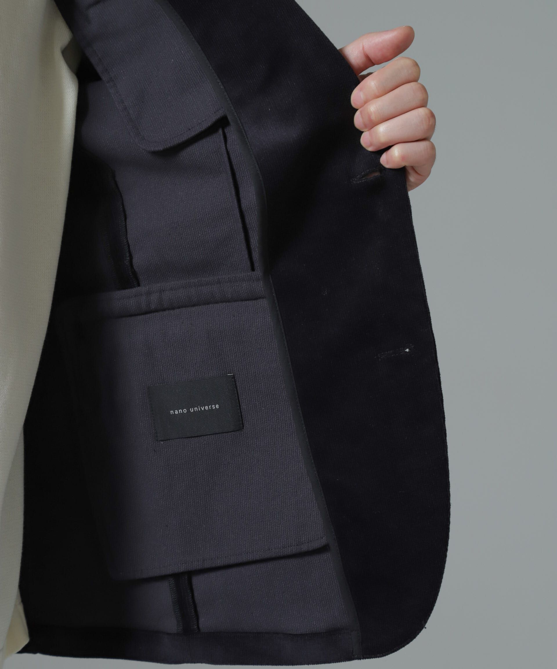 nano･universe「｢Damerino｣コットンコーデュロイストレッチセットアップ」|スーツ|