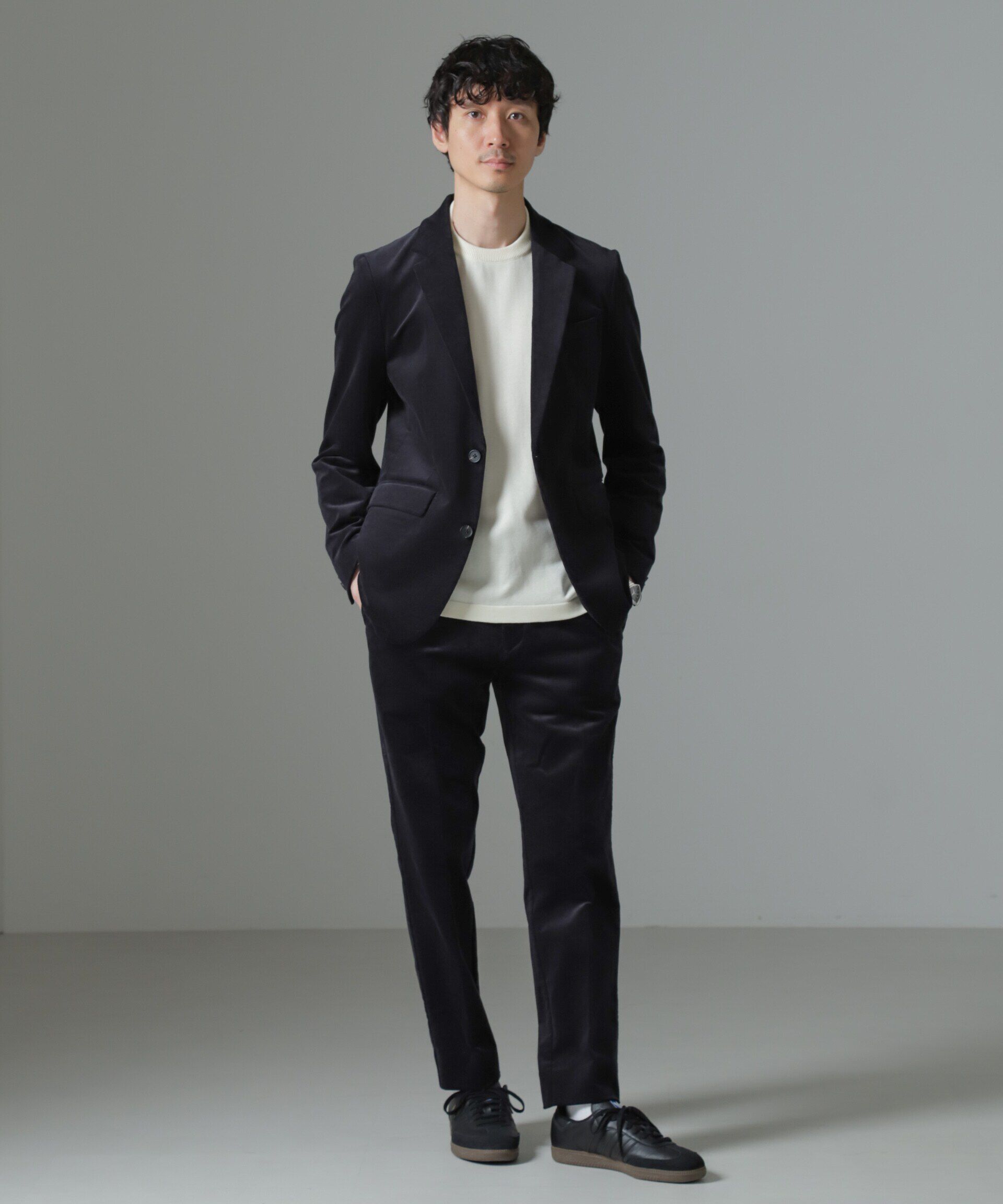 nano･universe「｢Damerino｣コットンコーデュロイストレッチセットアップ」|スーツ|