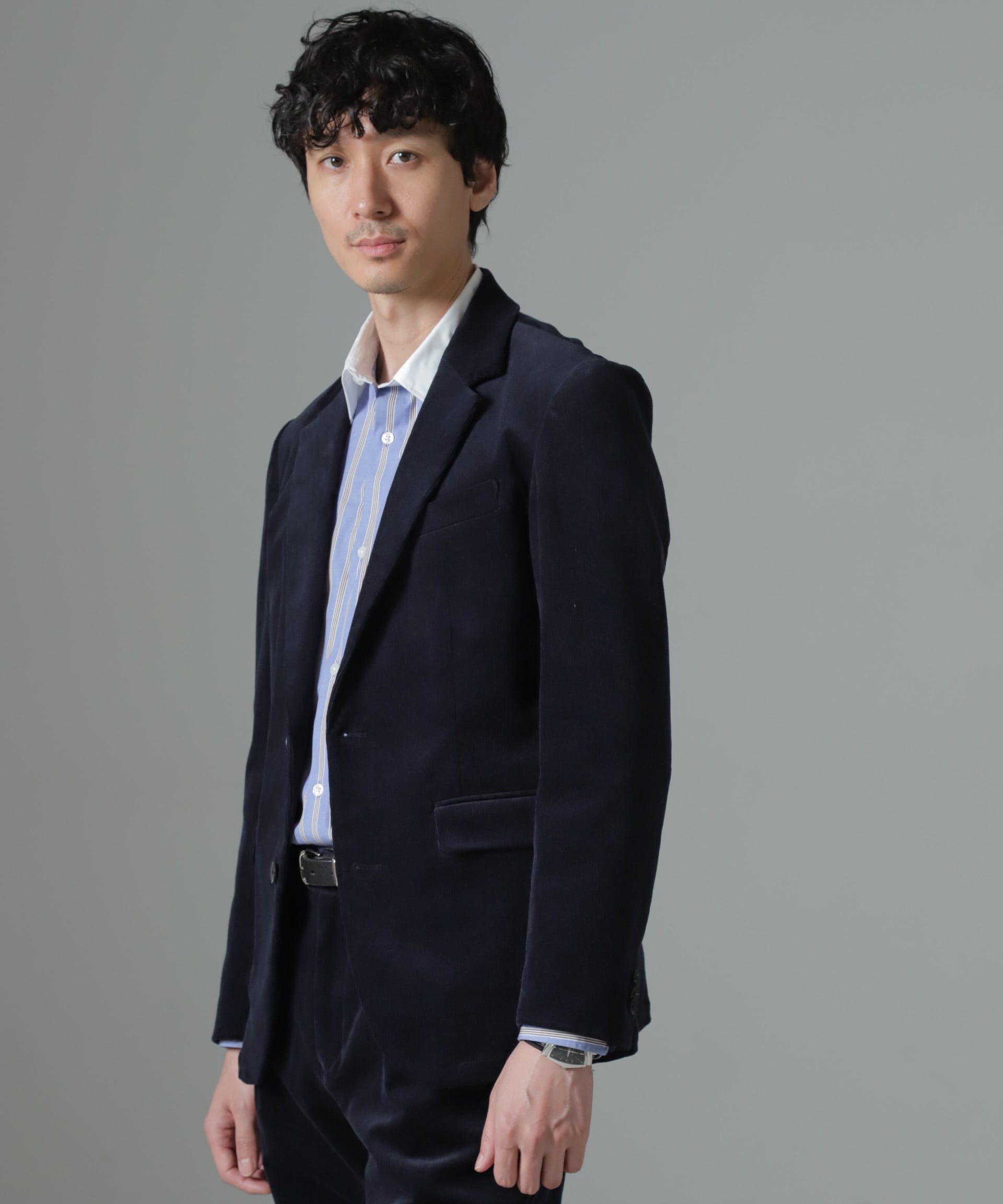 nano･universe「｢Damerino｣コットンコーデュロイストレッチセットアップ」|スーツ|