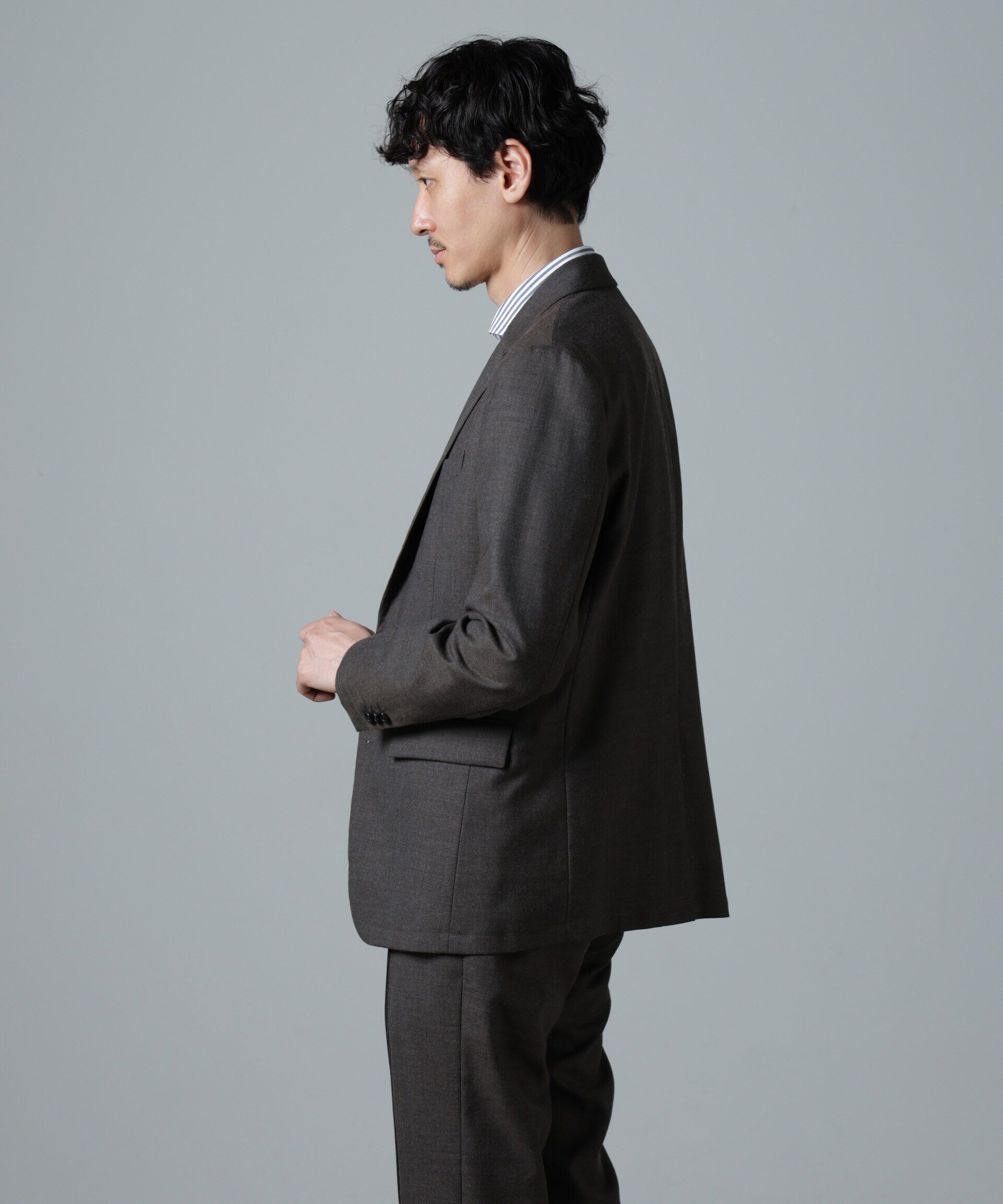 nano･universe「｢N JACKET PREMIUM｣RENU(R)ｳｰﾙ混洗えるｻｷｿﾆｰｼﾞｬｹｯﾄ(ｾｯﾄｱｯ 」|スーツ|