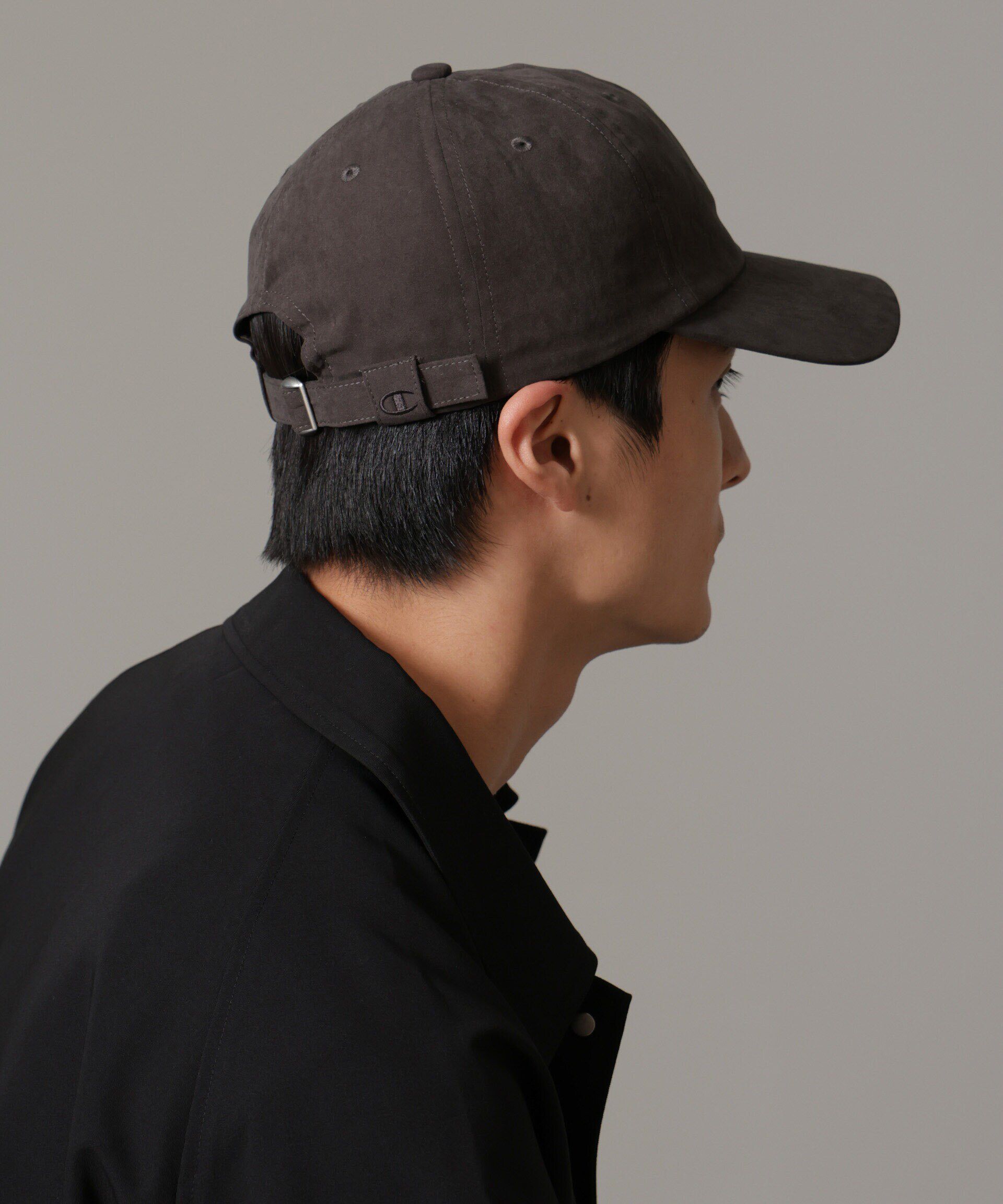 nano･universe「Champion/ピーチスエードキャップ」|キャップ・キャスケット|