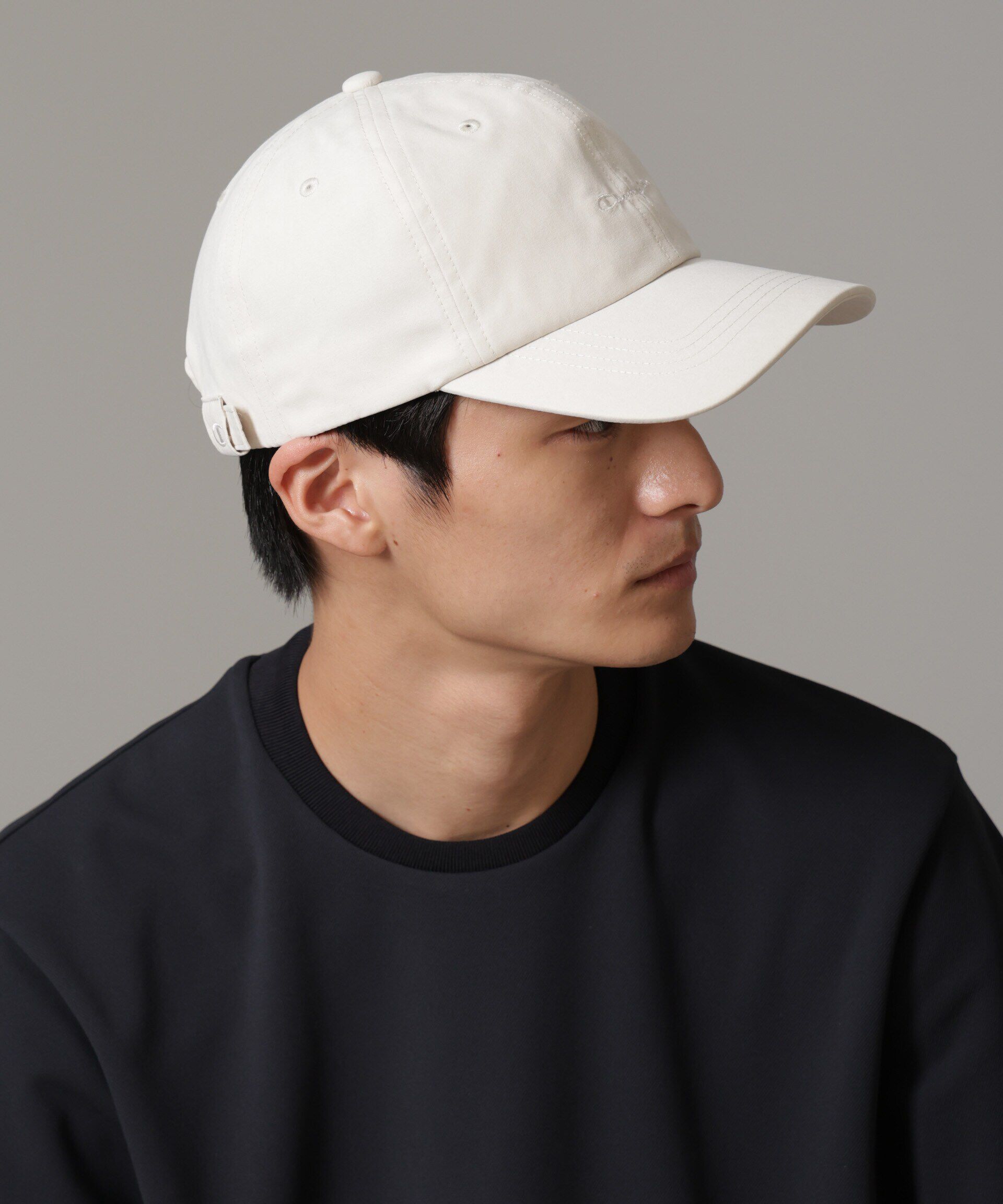 nano･universe「Champion/ピーチスエードキャップ」|キャップ・キャスケット|