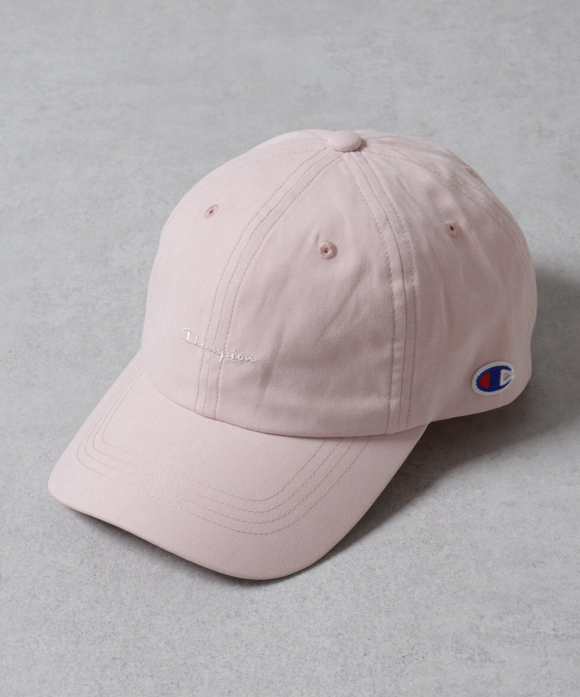 nano･universe「Champion/ピーチスエードキャップ」|キャップ・キャスケット|