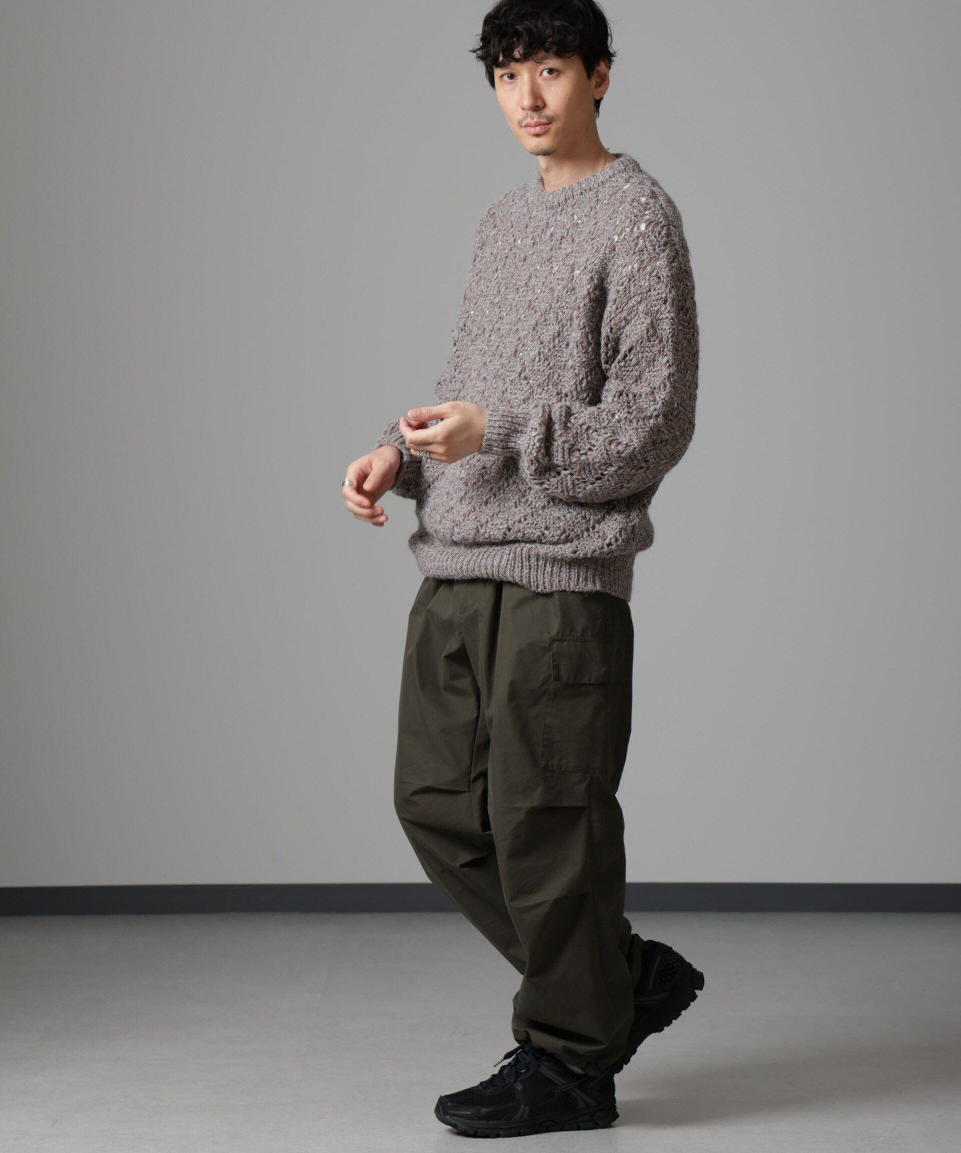 nano･universe「ハンドライクニット」|ニット・セーター|