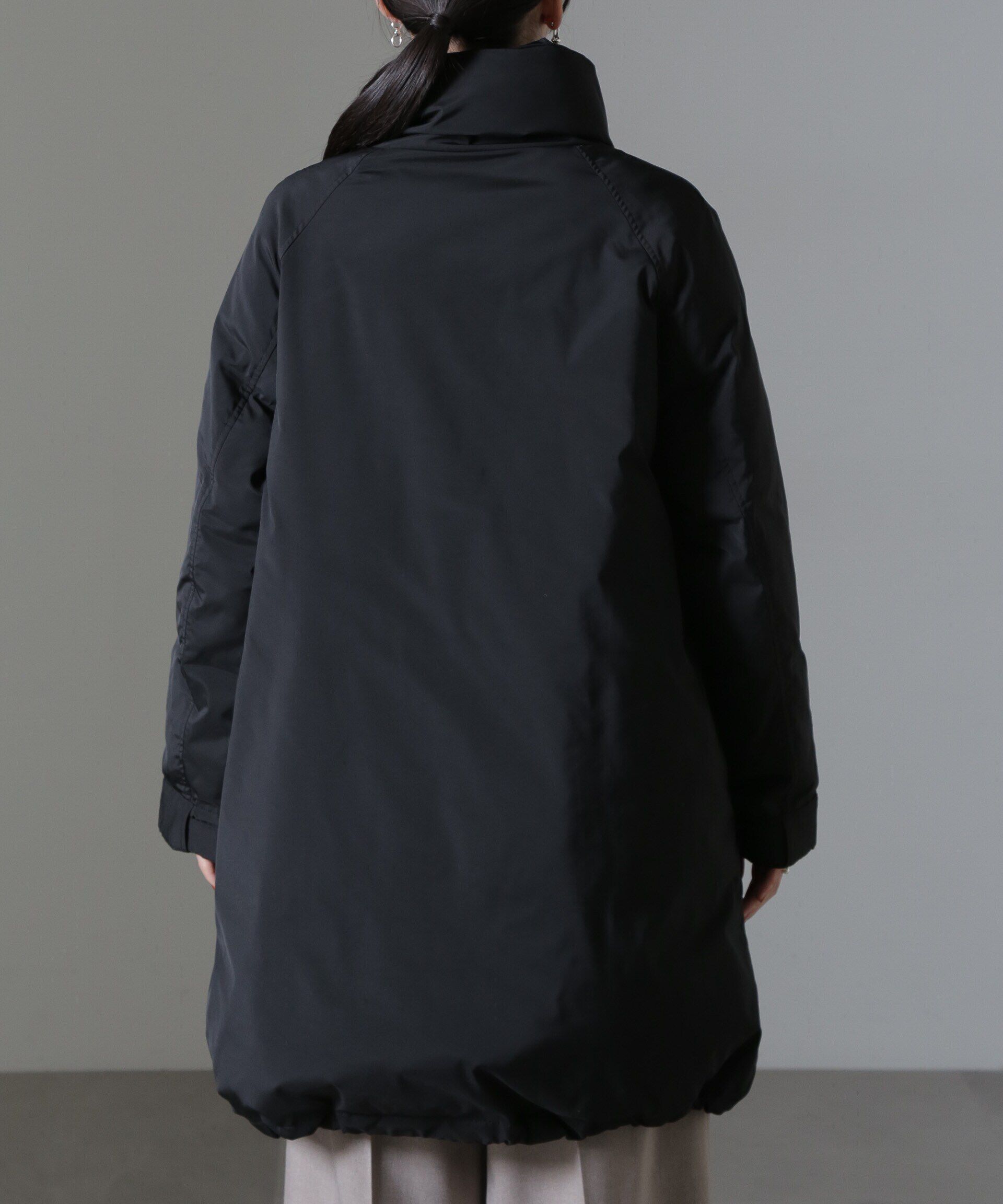 nano･universe「ETHERMALOFT(R)中綿スタンドコート」|ブルゾン・スタジャン|