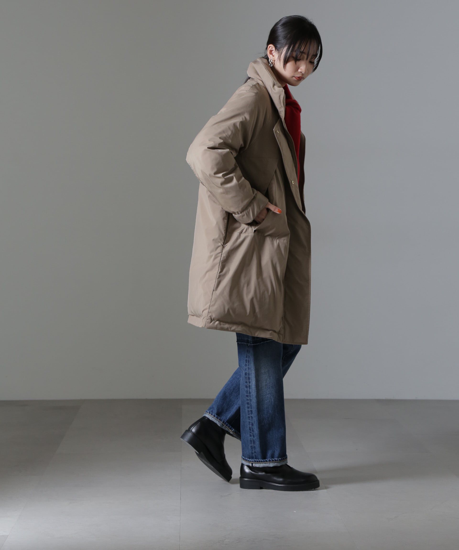 nano･universe「ETHERMALOFT(R)中綿スタンドコート」|ブルゾン・スタジャン|