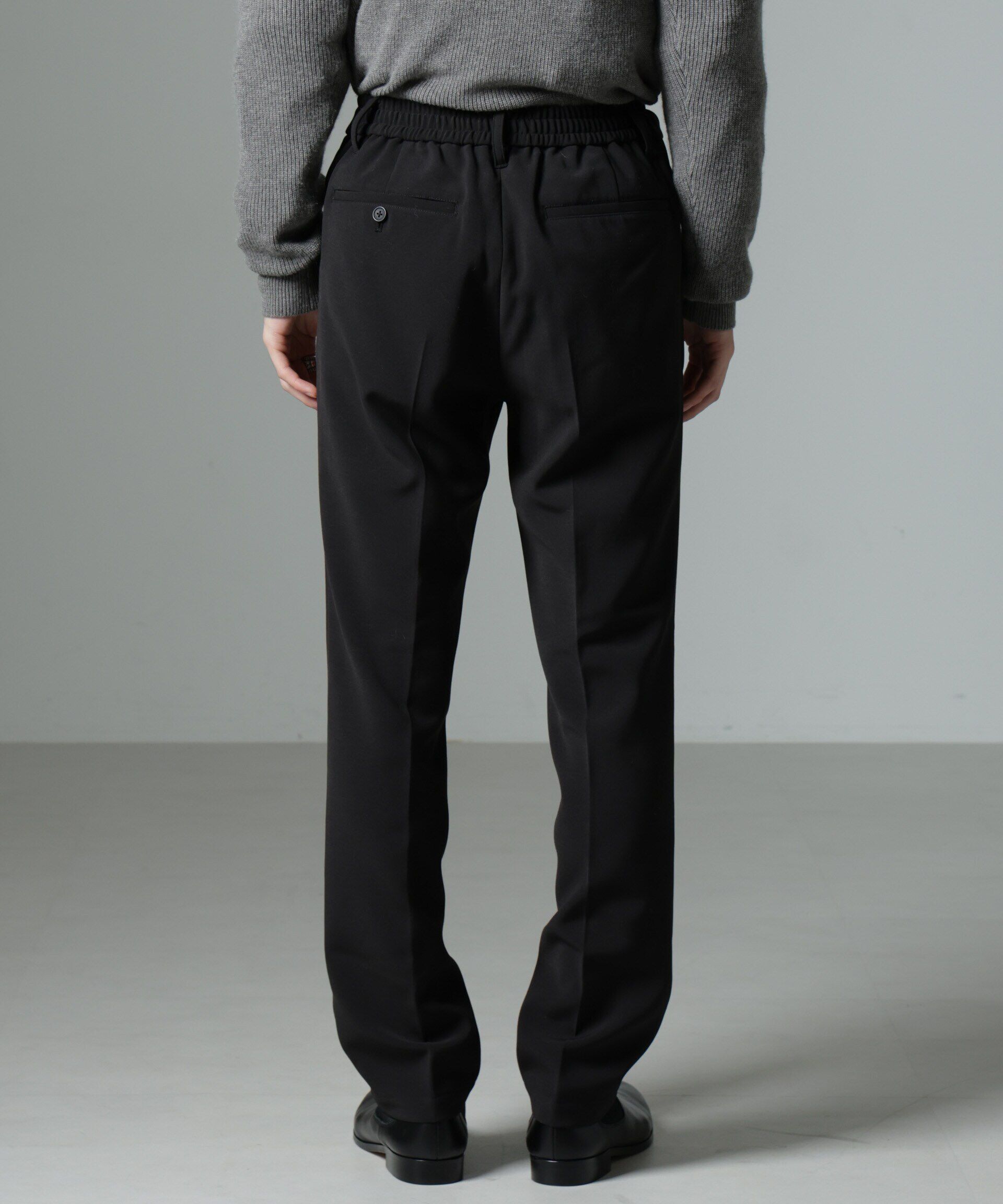 nano･universe「裏起毛ストレッチテーパード」|チノ|