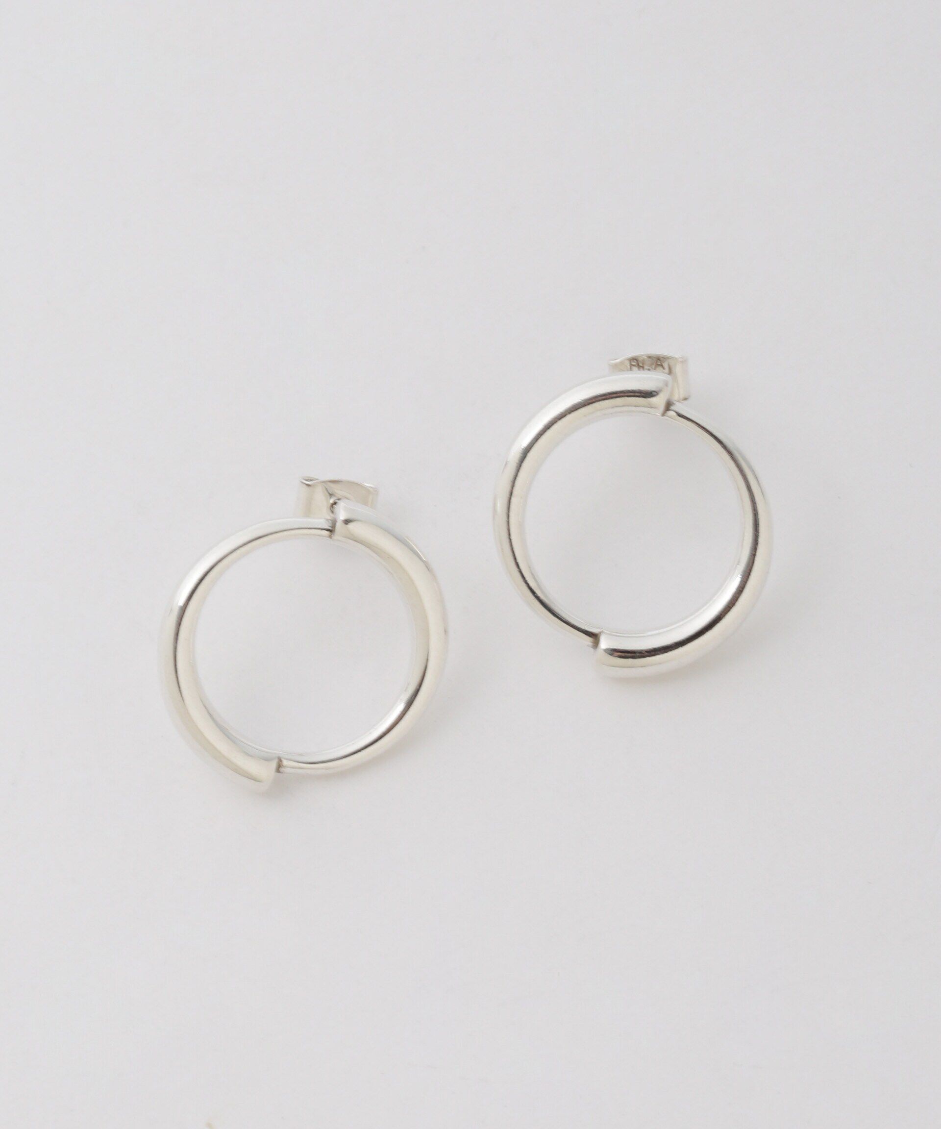 NANO universe「PHILIPPE AUDIBERT/Linton earrings シルバー」|ピアス|