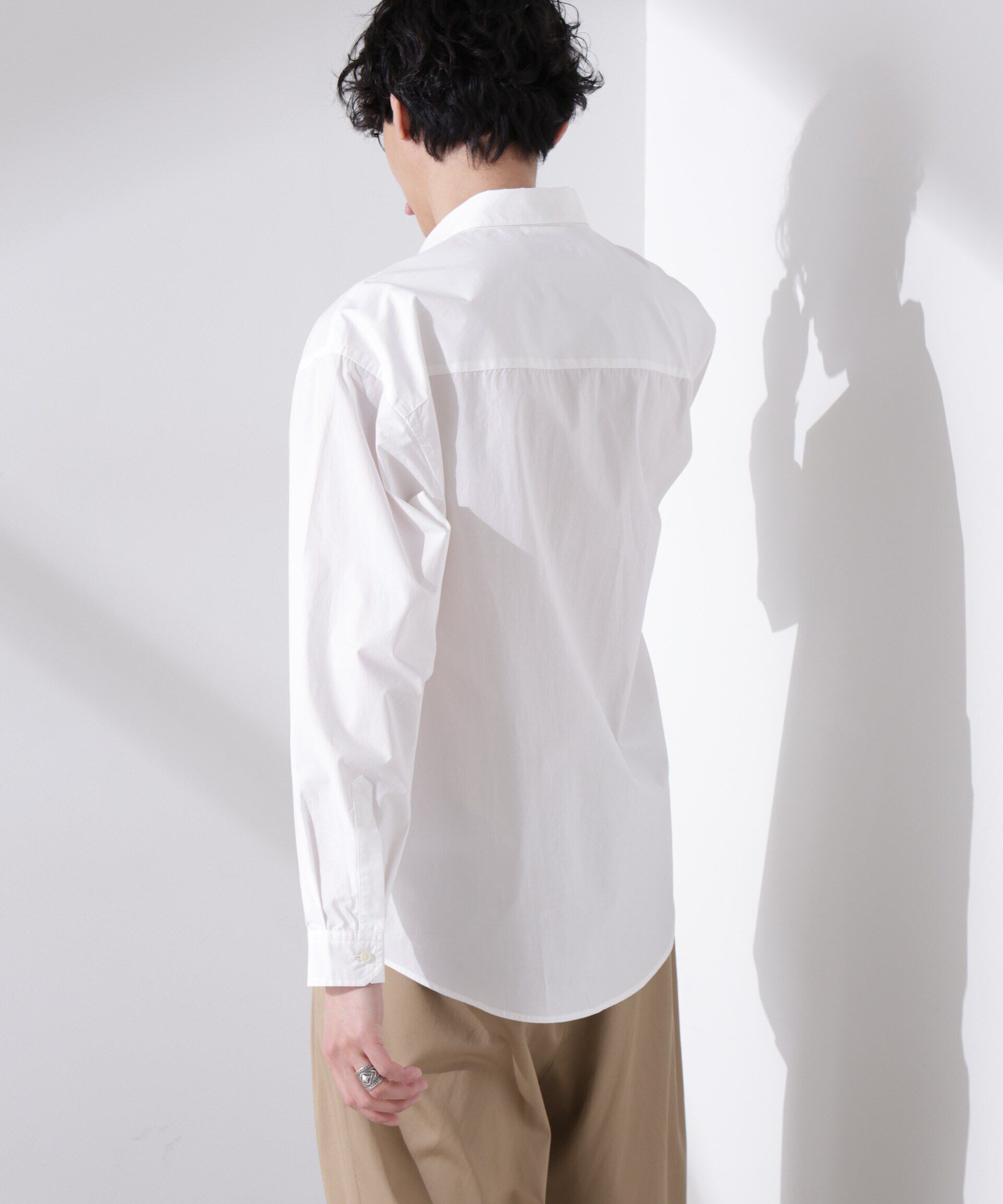 nano･universe「「大人のワイドシャツ」レギュラーカラー 長袖」|シャツ・ブラウス|