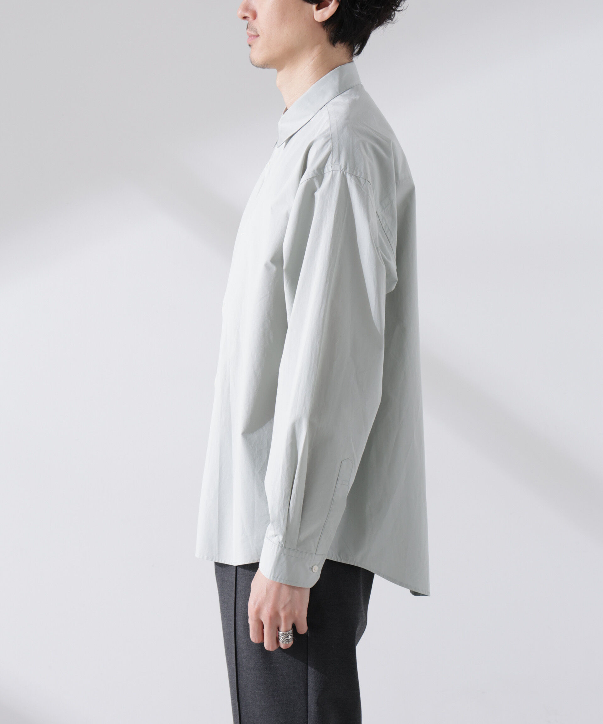 nano･universe「「大人のワイドシャツ」レギュラーカラー 長袖」|シャツ・ブラウス|