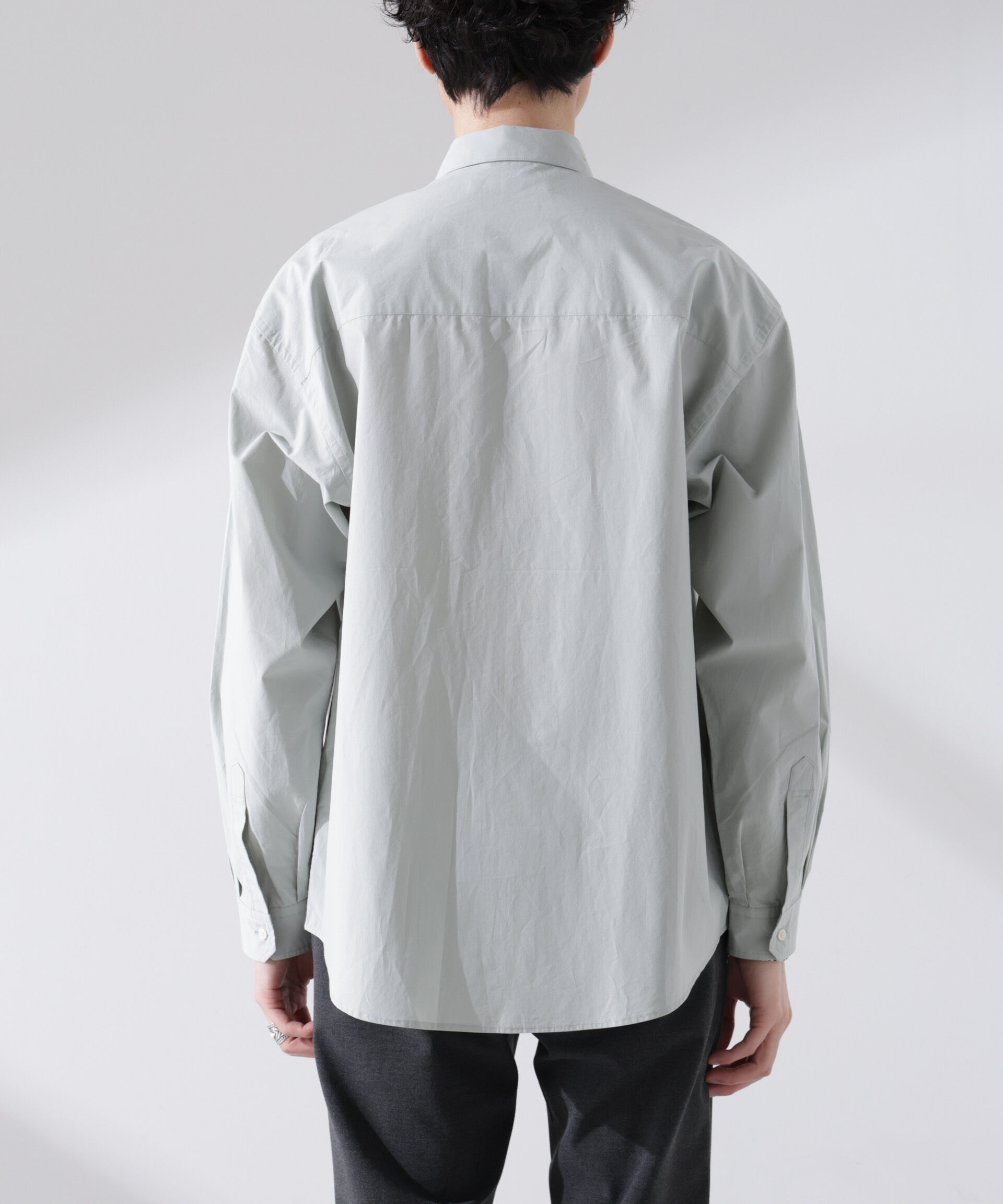 nano･universe「「大人のワイドシャツ」レギュラーカラー 長袖」|シャツ・ブラウス|