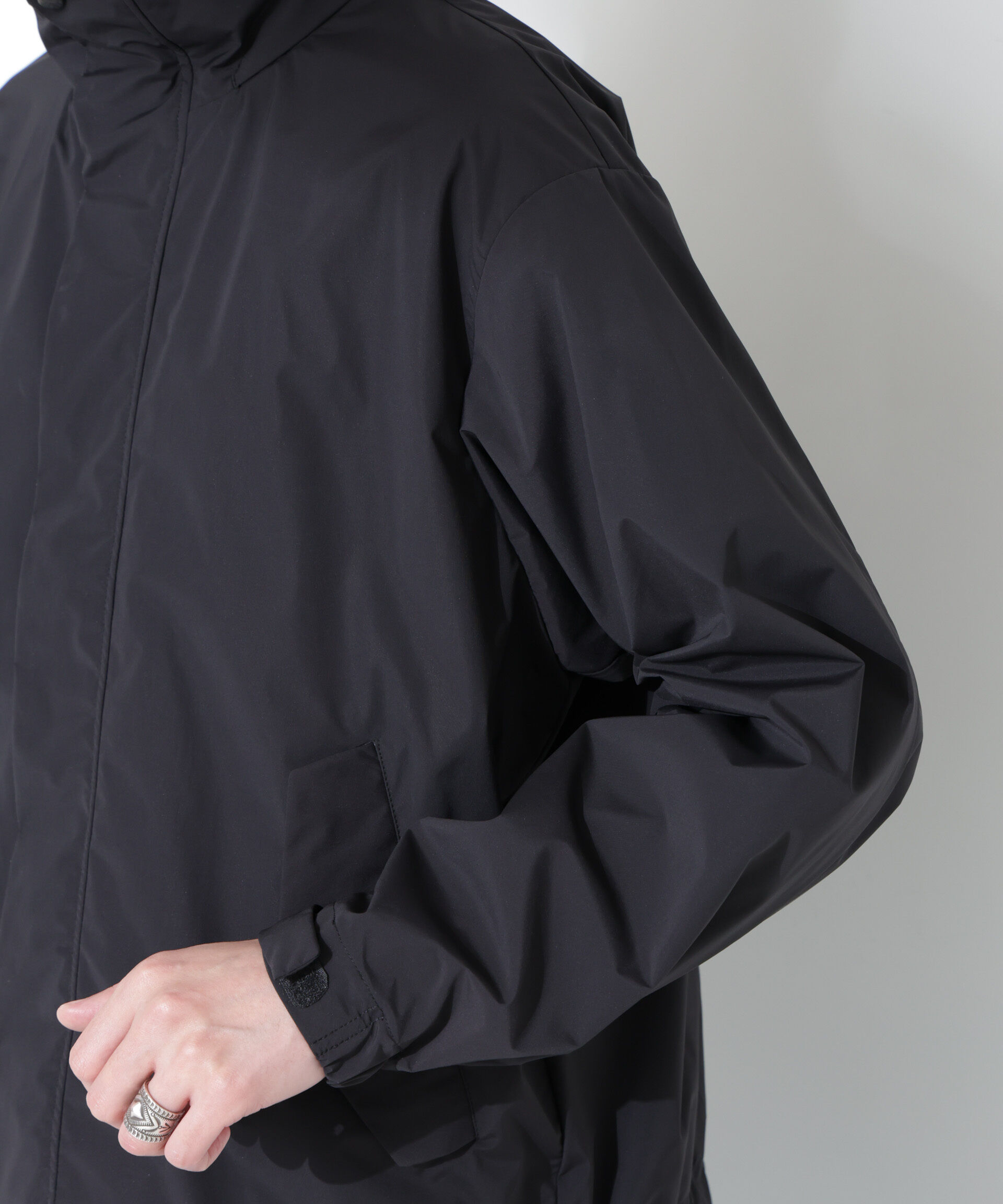 nano･universe「3レイヤースタンドブルゾン」|ブルゾン・スタジャン|