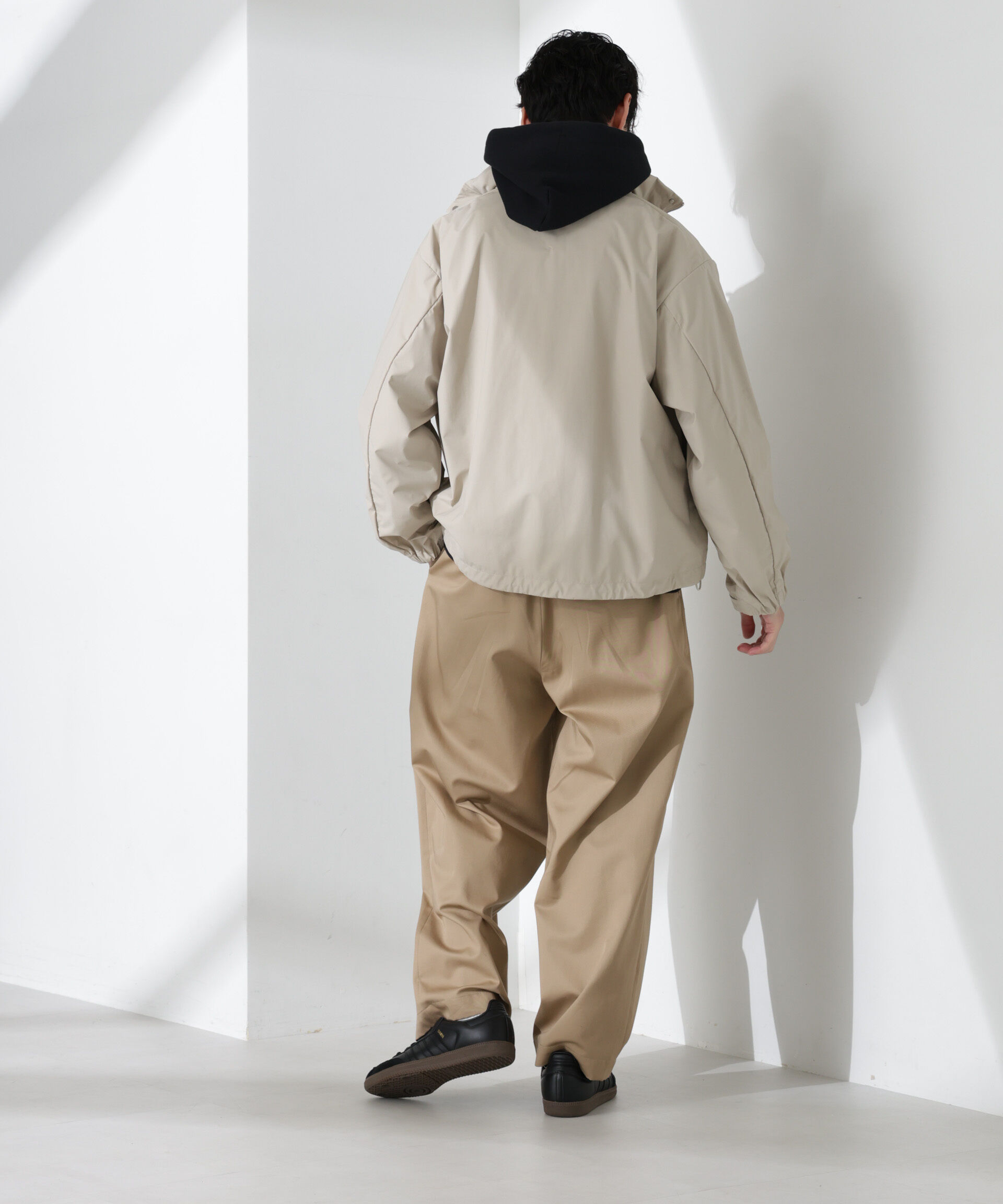 nano･universe「3レイヤースタンドブルゾン」|ブルゾン・スタジャン|