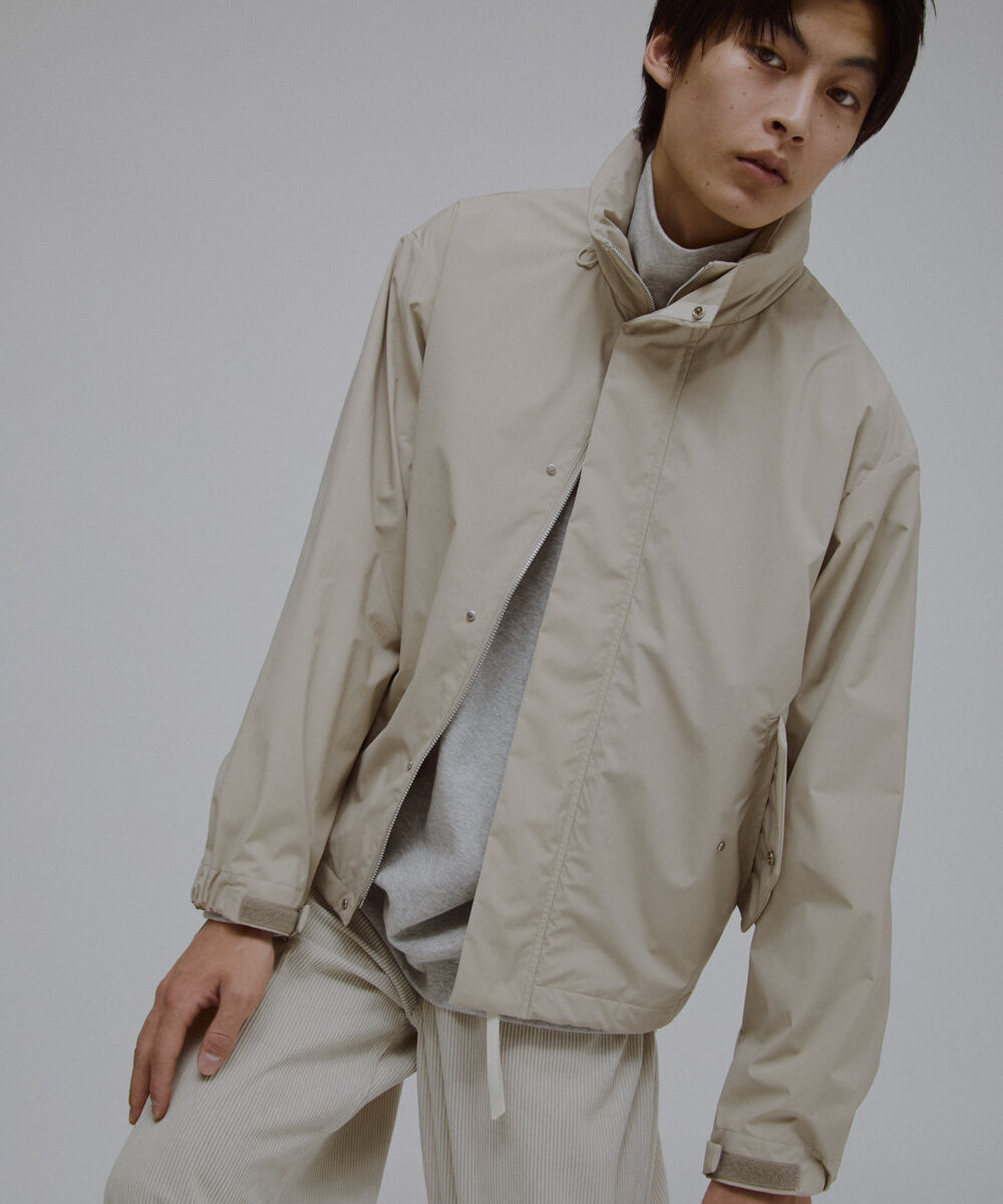 nano･universe「3レイヤースタンドブルゾン」|ブルゾン・スタジャン|