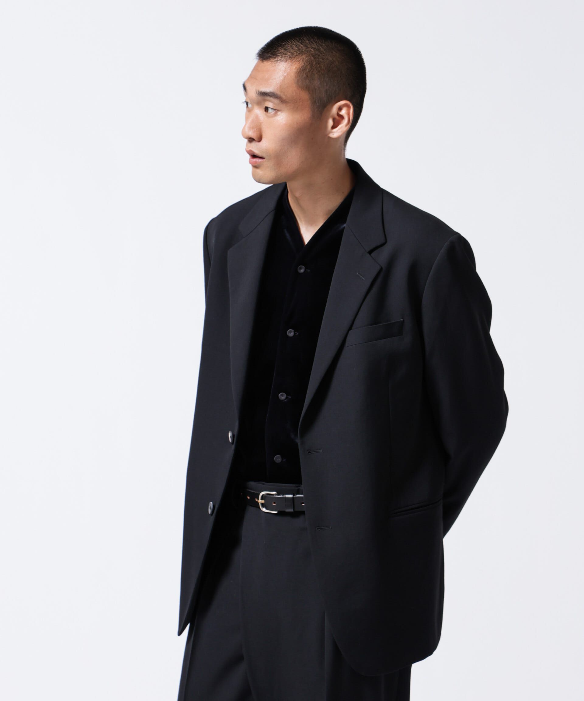 nano･universe「「ASSEMBLANC」2/60ウール2B サックジャケット(セットアップ可)」|スーツ|