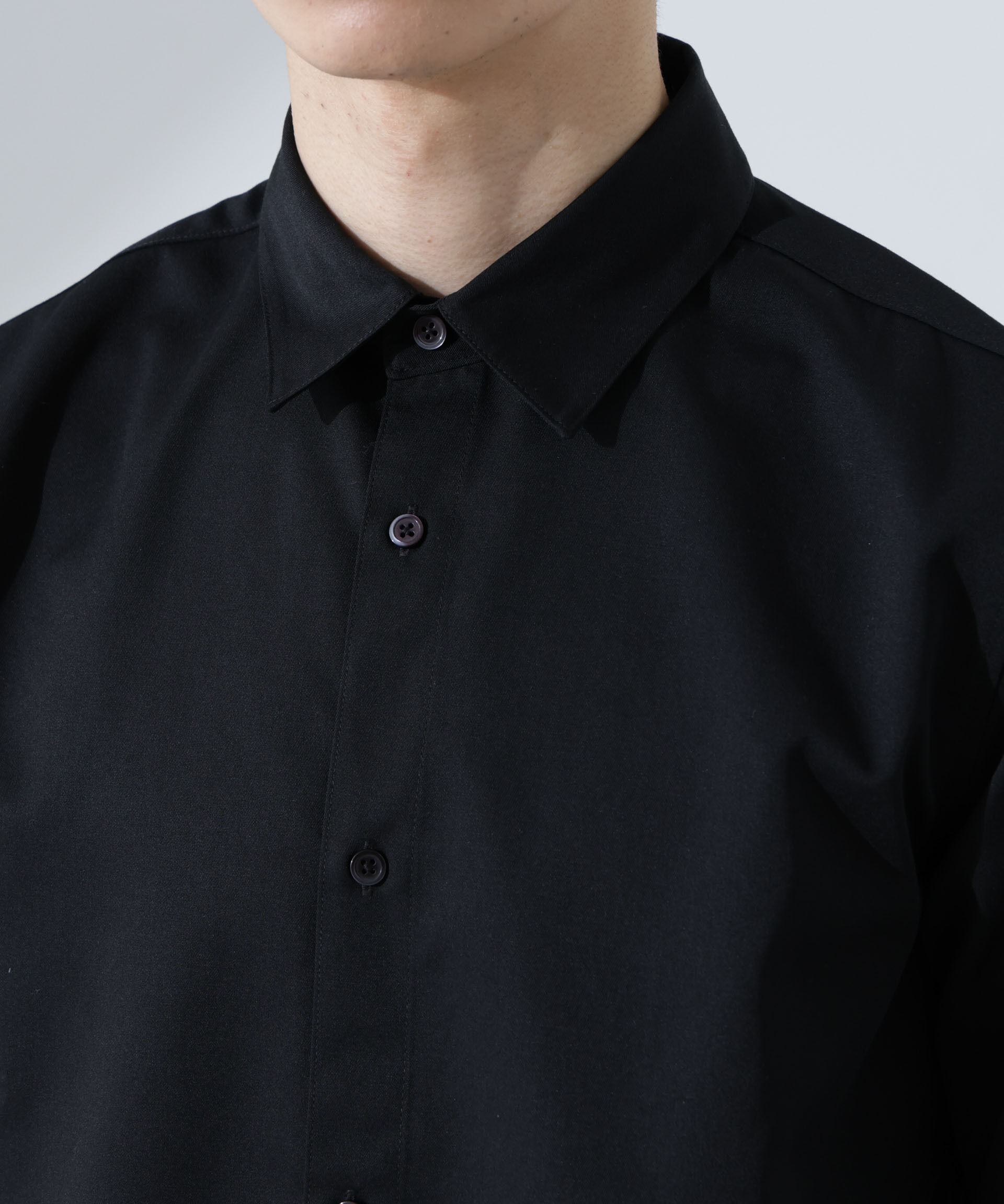 nano･universe「スタンダードレギュラーカラーシャツ/7分袖」|シャツ・ブラウス|