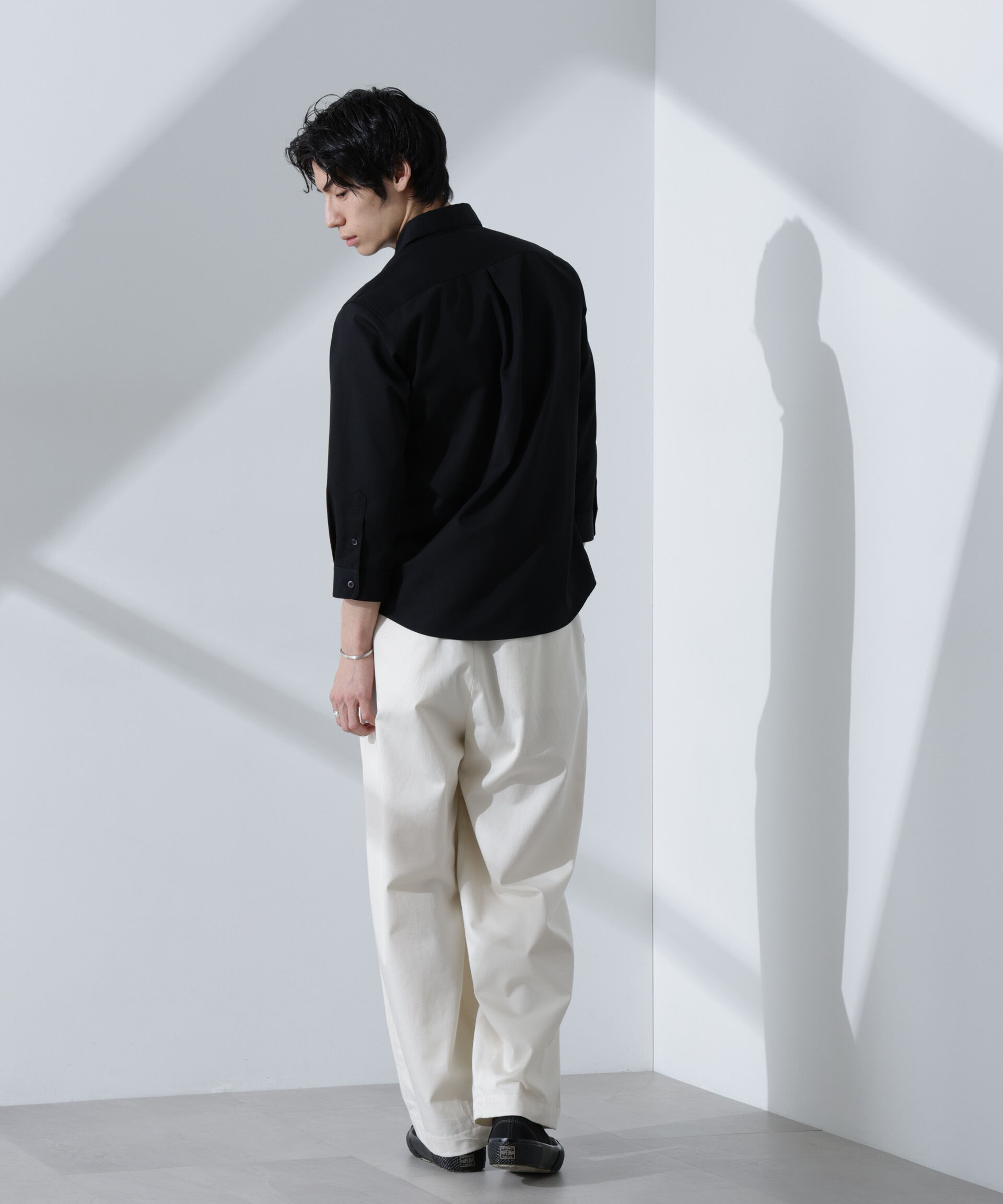 nano･universe「スタンダードレギュラーカラーシャツ/7分袖」|シャツ・ブラウス|