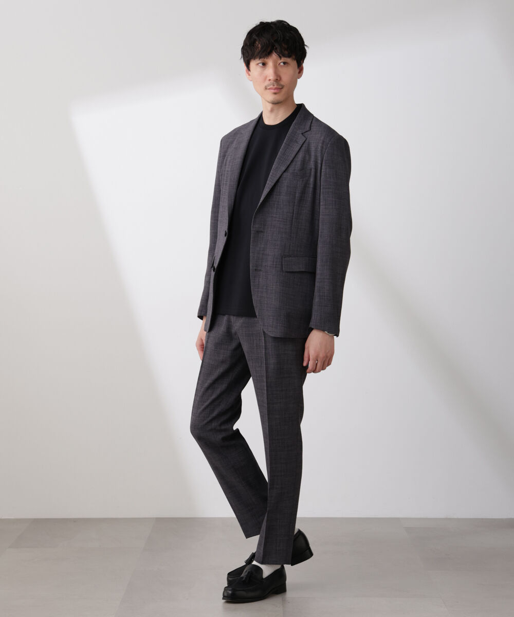 nano･universe「「Damerino」Reflax(R)キャンバスセットアップ / 吸水速乾・防シワ」|スーツ|