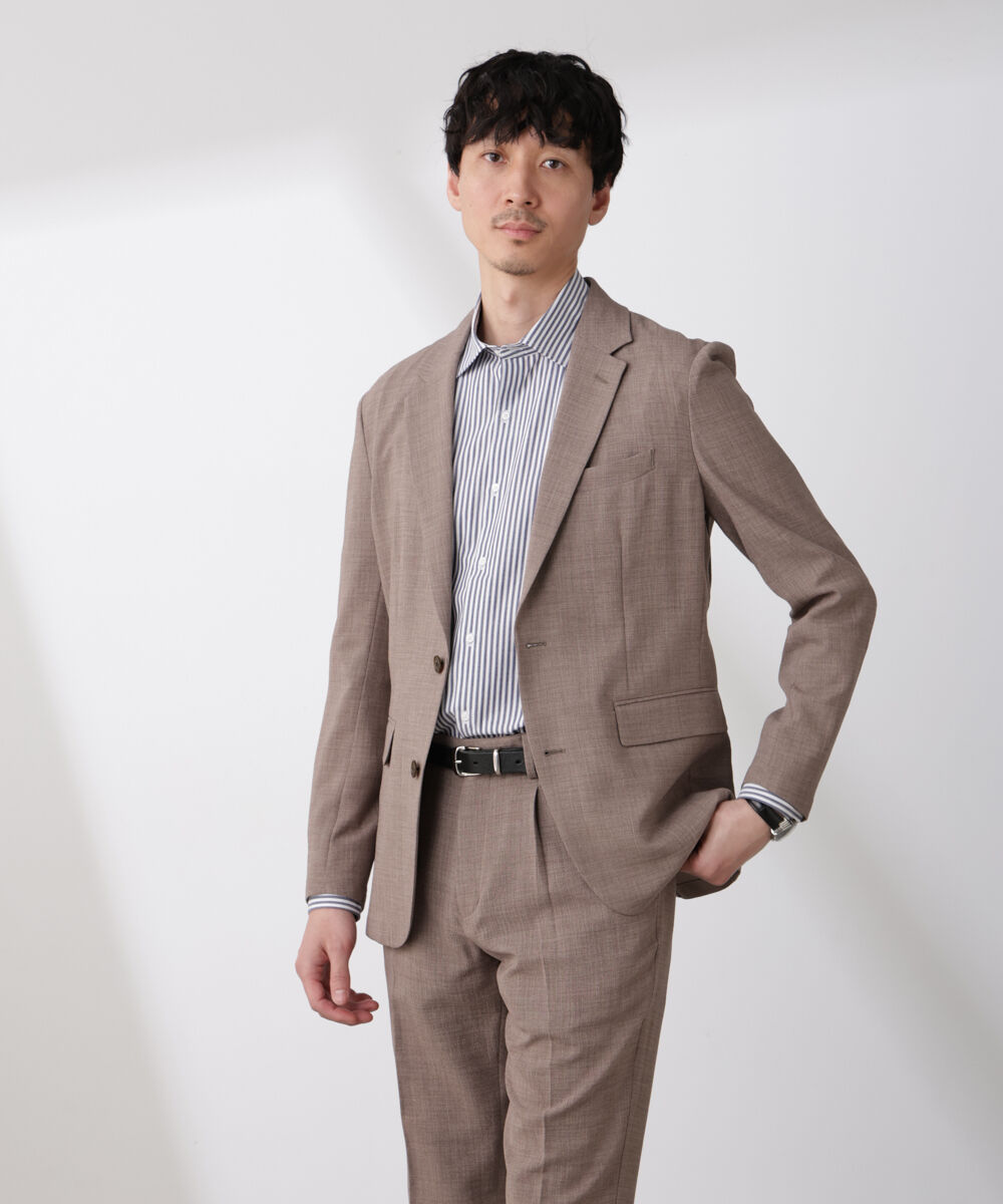 nano･universe「「Damerino」Reflax(R)キャンバスセットアップ / 吸水速乾・防シワ」|スーツ|