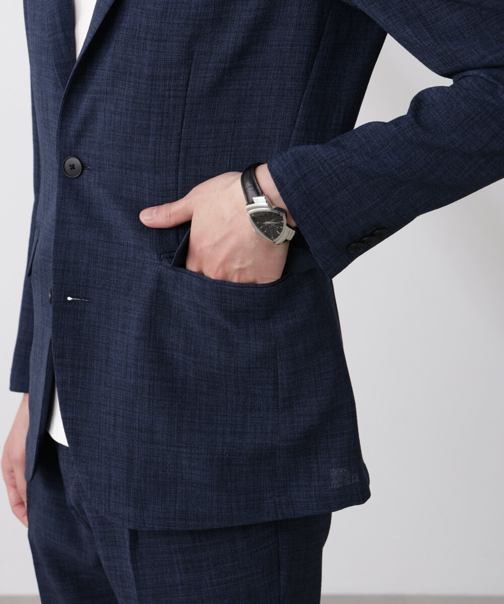 nano･universe「「Damerino」Reflax(R)キャンバスセットアップ / 吸水速乾・防シワ」|スーツ|