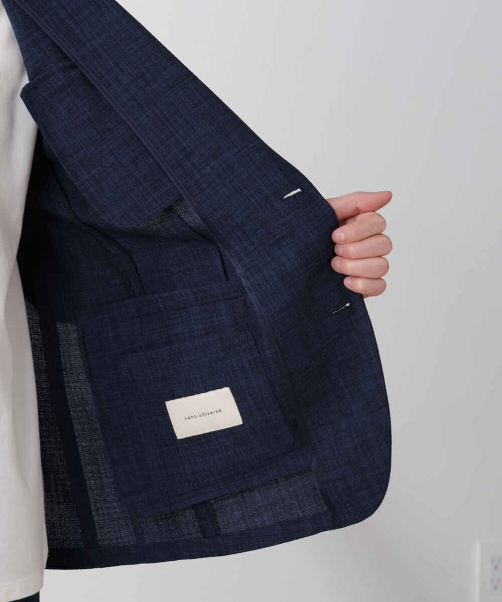 nano･universe「「Damerino」Reflax(R)キャンバスセットアップ / 吸水速乾・防シワ」|スーツ|