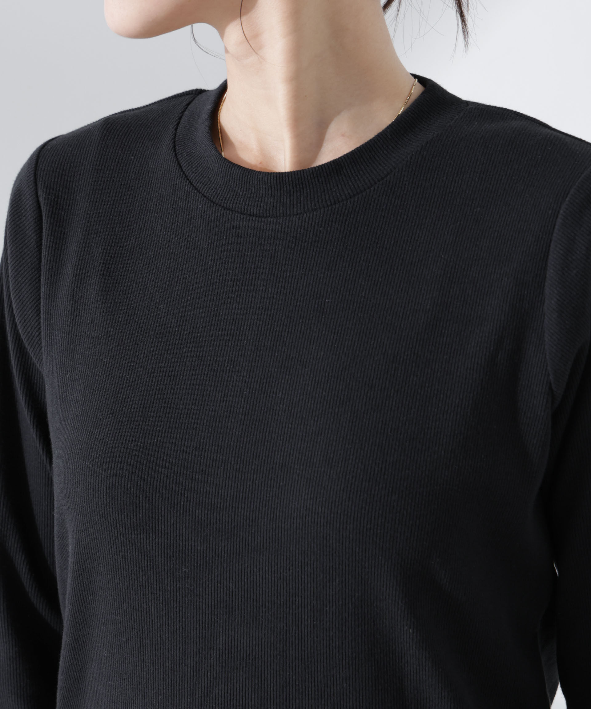 nano･universe「抗菌防臭リブロングスリーブTシャツ」|Tシャツ・カットソー|