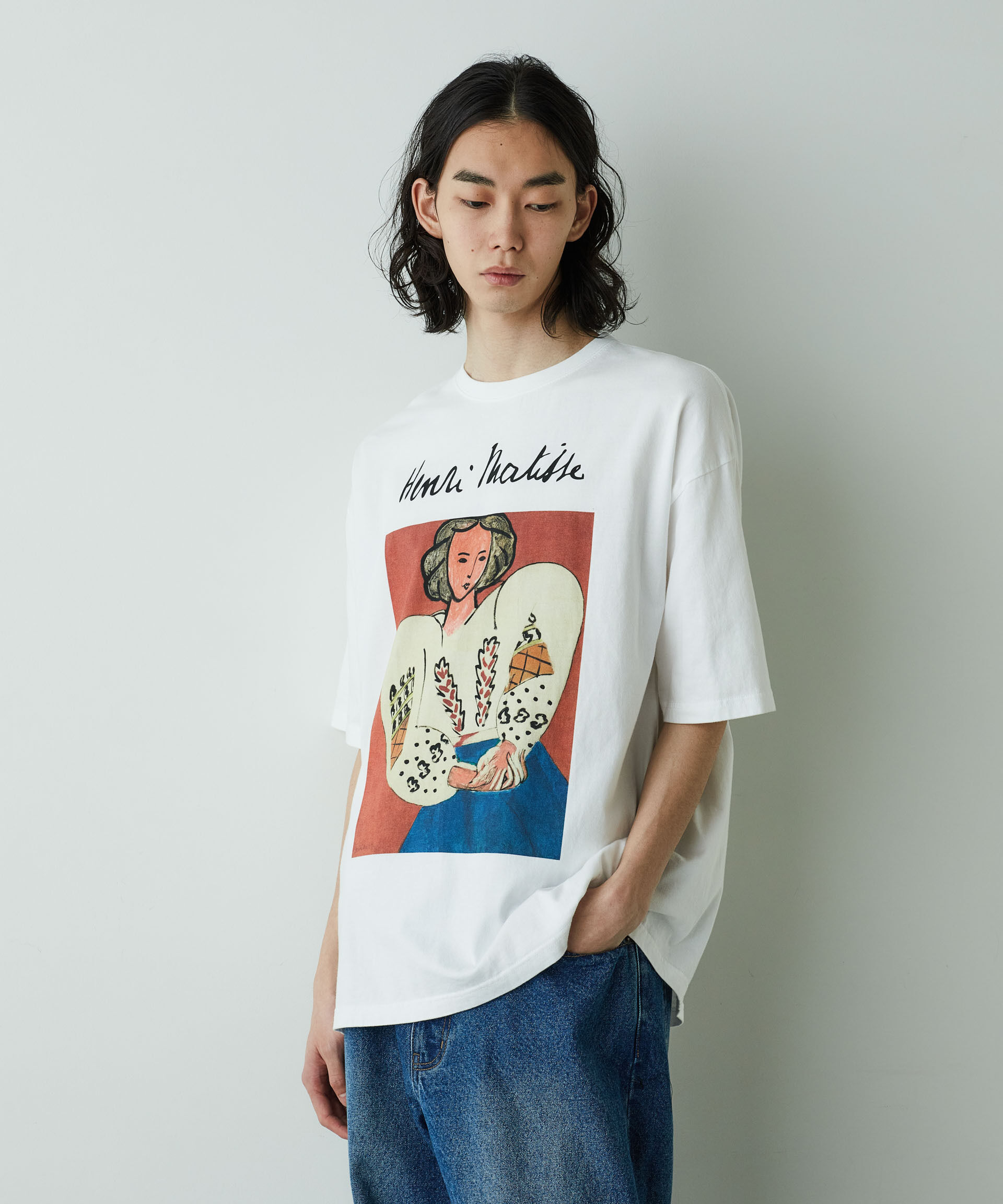 nano･universe「｢HOTEL PALACE｣オテルパラス アンリマティス アートグラフィックTシャツA」|Tシャツ・カットソー|