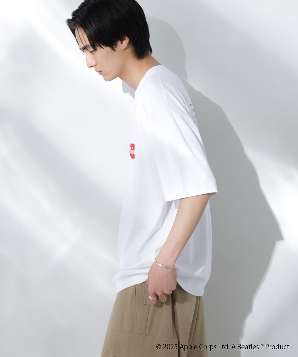 nano･universe「Anti Soaked(R)&times;BEATLES APPLEロゴ 汗染み防止Tシャツ」|Tシャツ・カットソー|