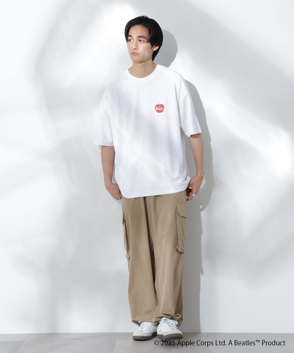 nano･universe「Anti Soaked(R)&times;BEATLES APPLEロゴ 汗染み防止Tシャツ」|Tシャツ・カットソー|