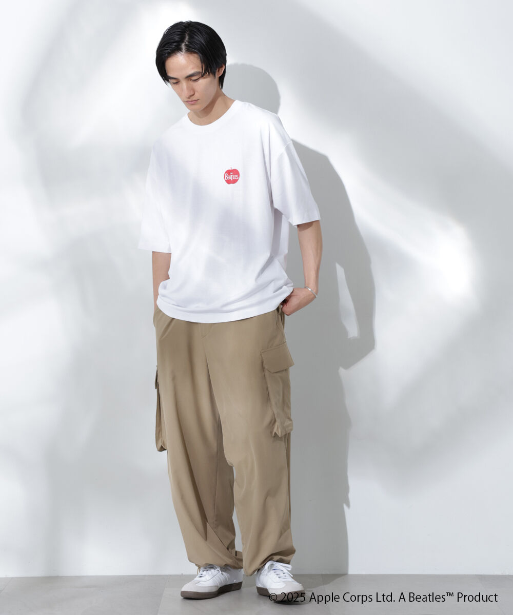 nano･universe「Anti Soaked(R)&times;BEATLES APPLEロゴ 汗染み防止Tシャツ」|Tシャツ・カットソー|