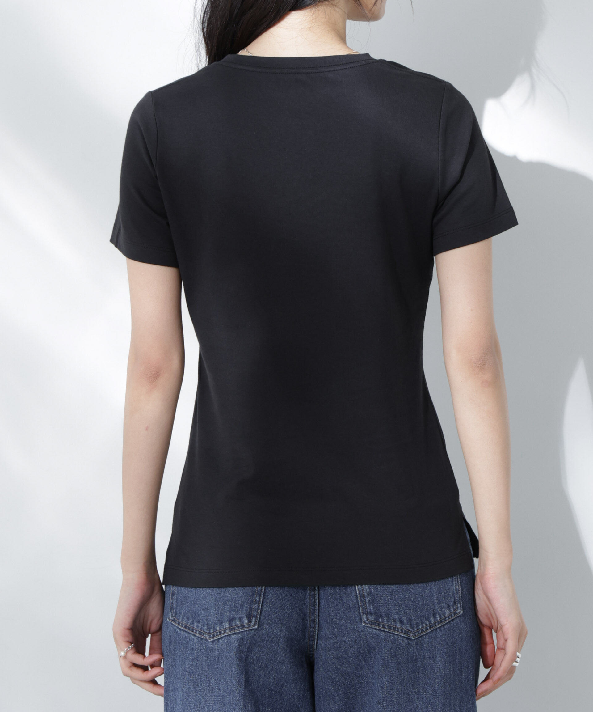 nano･universe「Anti Soaked(R) 汗染み防止VネックTシャツ」|Tシャツ・カットソー|