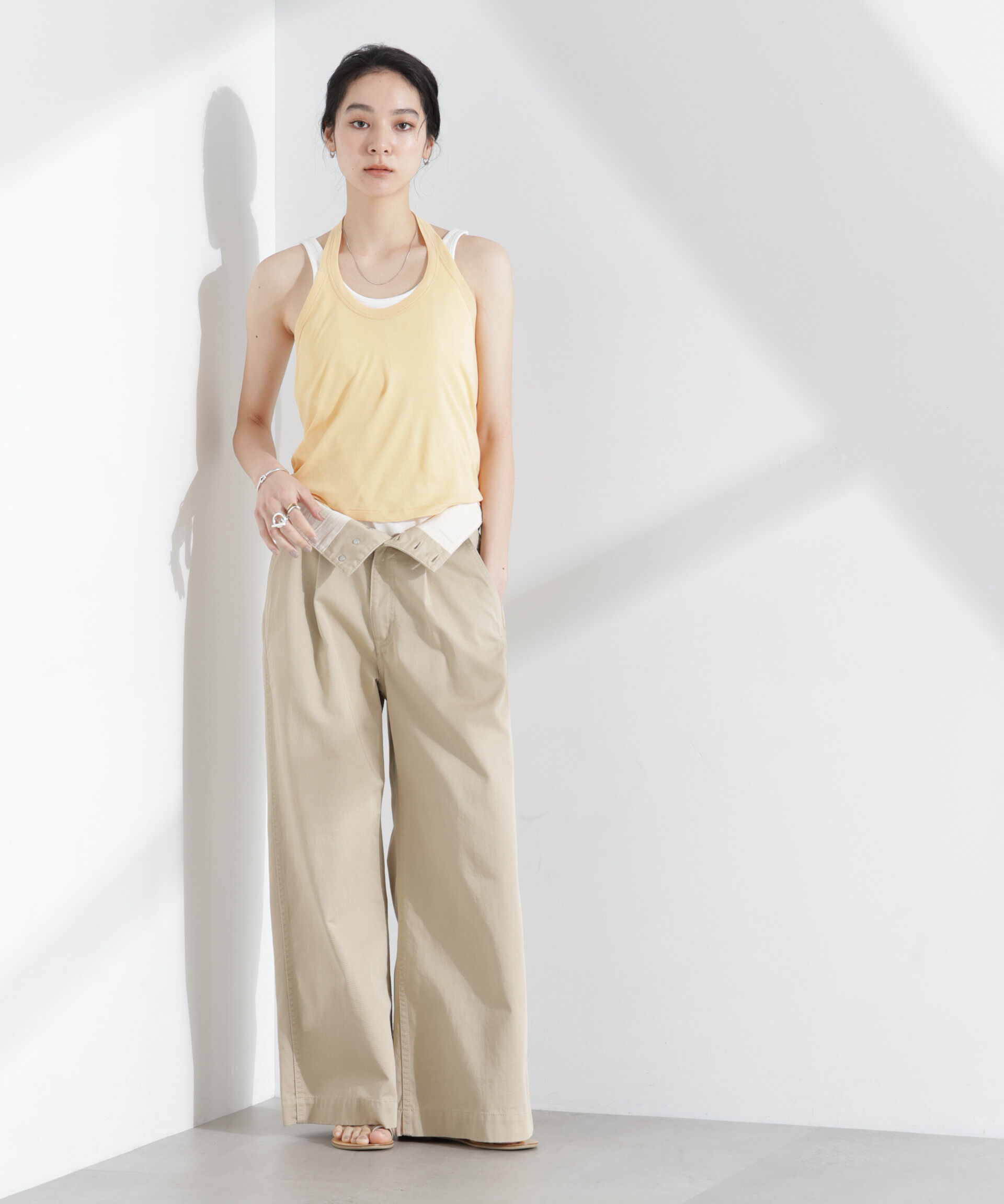 nano･universe「Robert P. Miller/Light Prib Halter tank」|Tシャツ・カットソー|