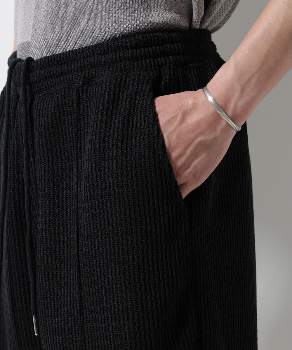 nano･universe「ジャガードニットソーショートパンツ（セットアップ可）」|チノ|