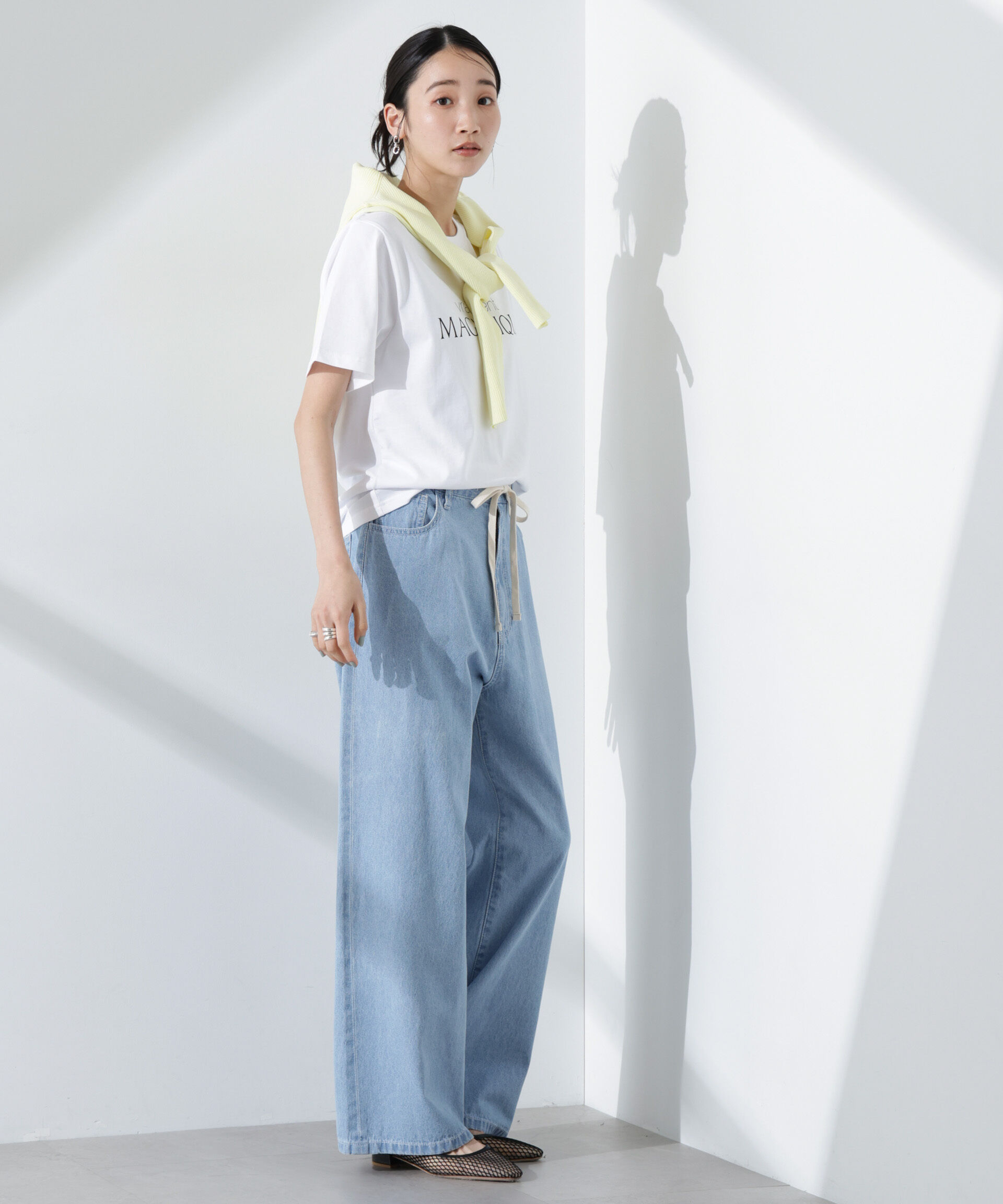 nano･universe「ドロストソフトデニム」|チノ|